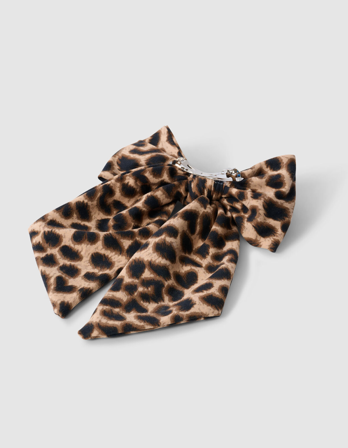 Leopardenschleife Haarspange Hellbraun SHOEBY GIRLS