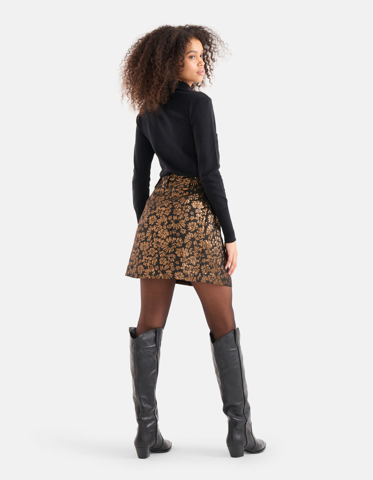Jacquard-Rock Schwarz SHOEBY WOMEN