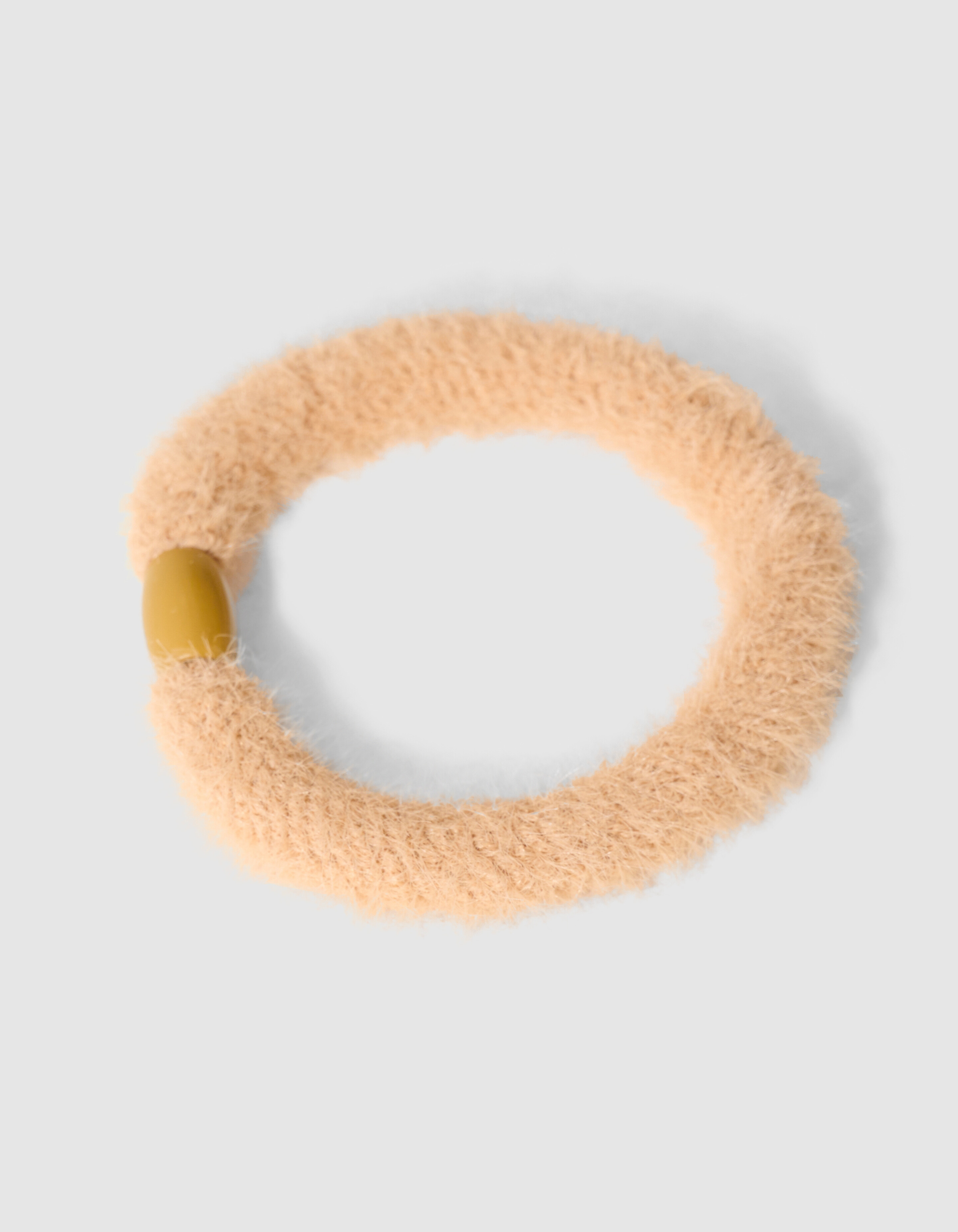 Furry Haargummi Hellbraun SHOEBY ACCESSOIRES