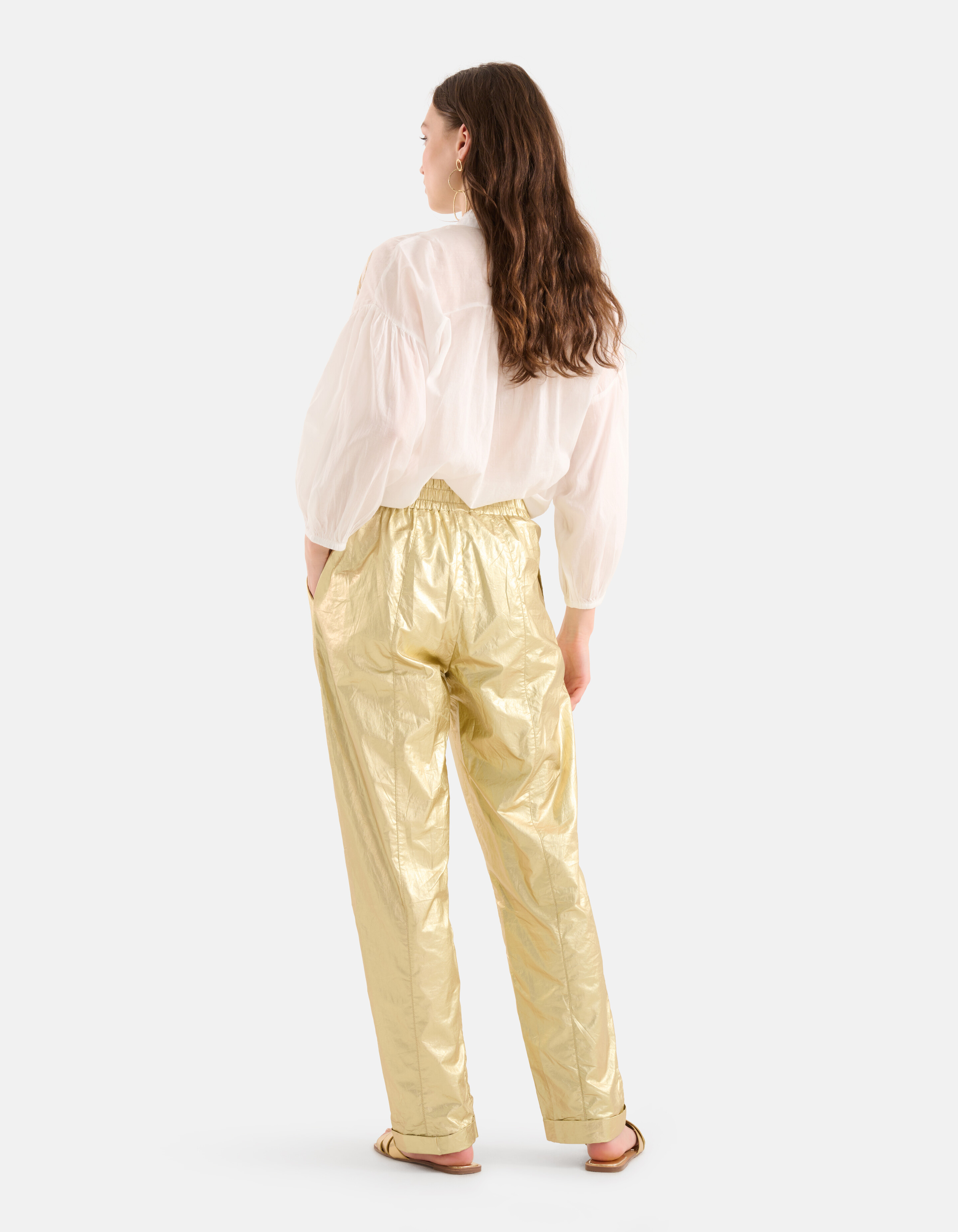 Metallischer Jogger Gold SHOEBY WOMEN