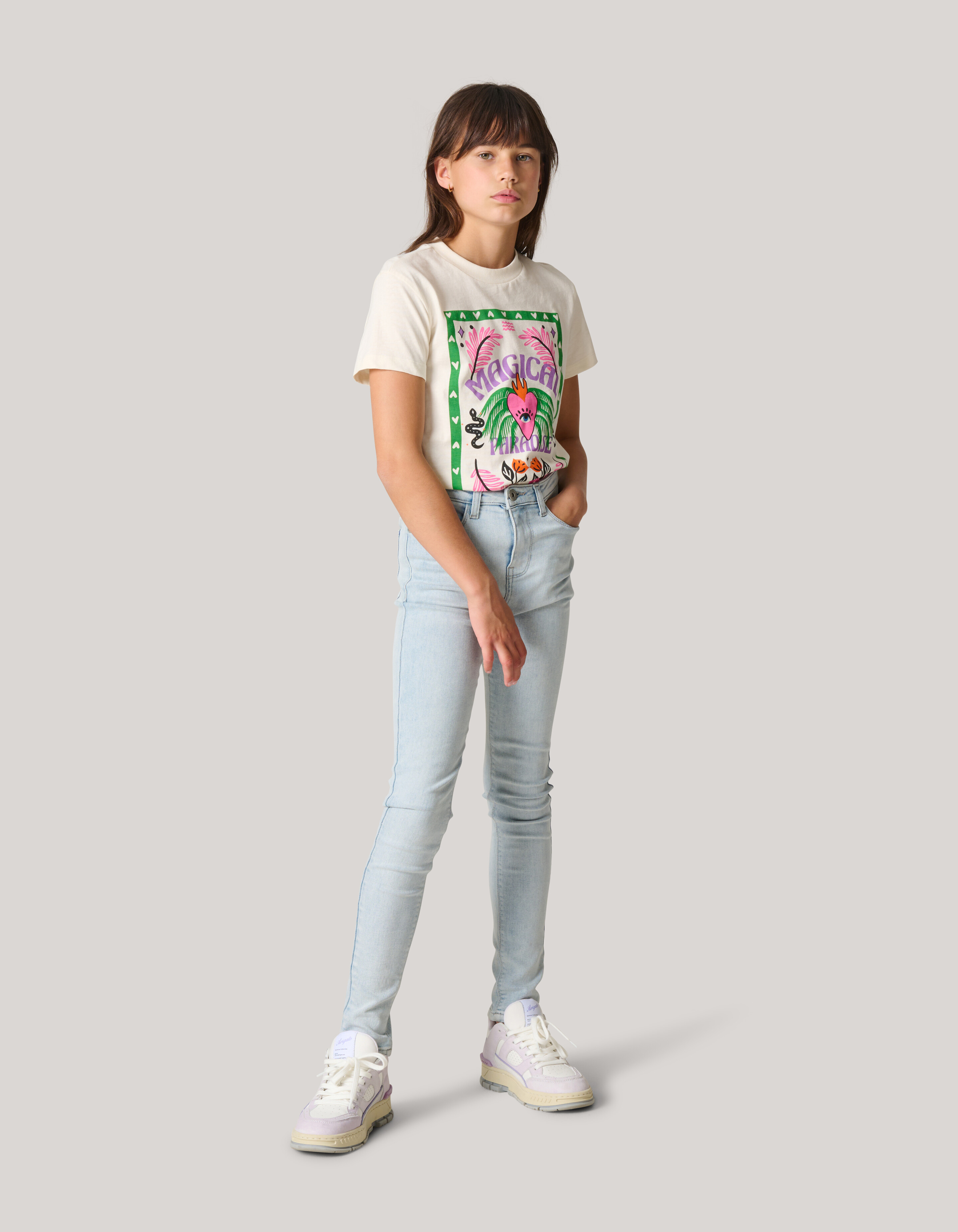 Skinny Jeans gebleicht SHOEBY GIRLS