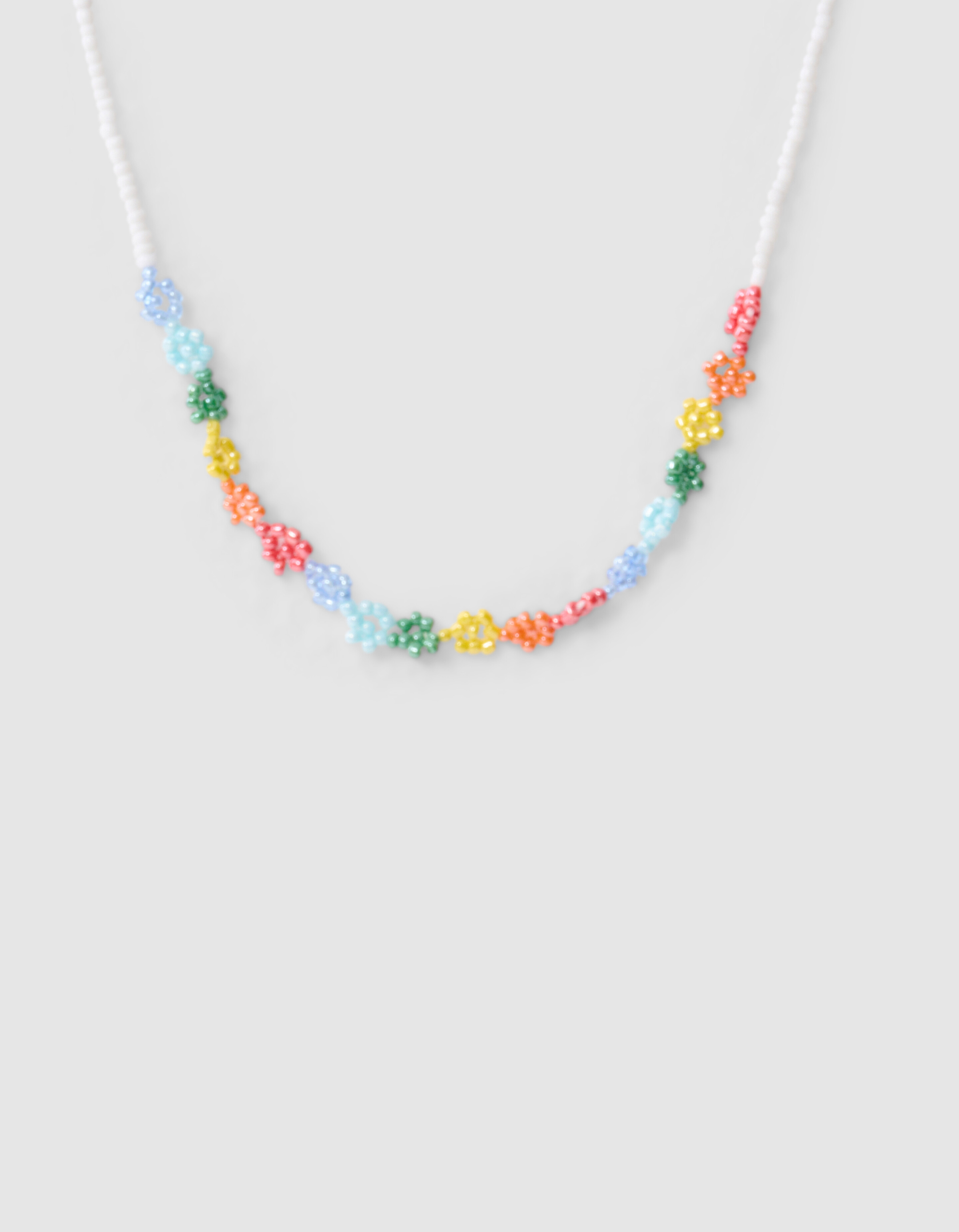 Blumenhalskette Bunt SHOEBY ACCESSOIRES