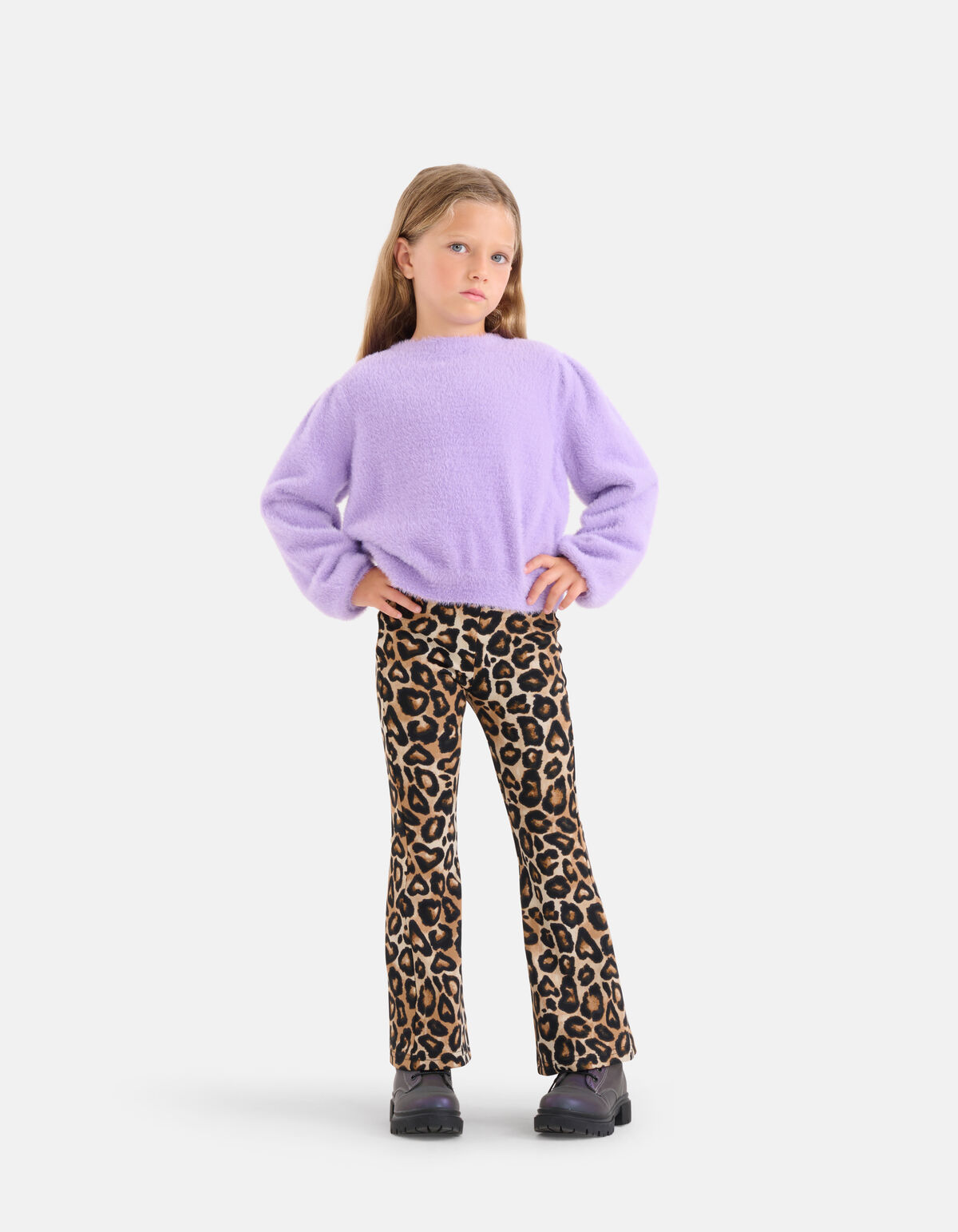 Weicher Pullover Hellviolett SHOEBY GIRLS