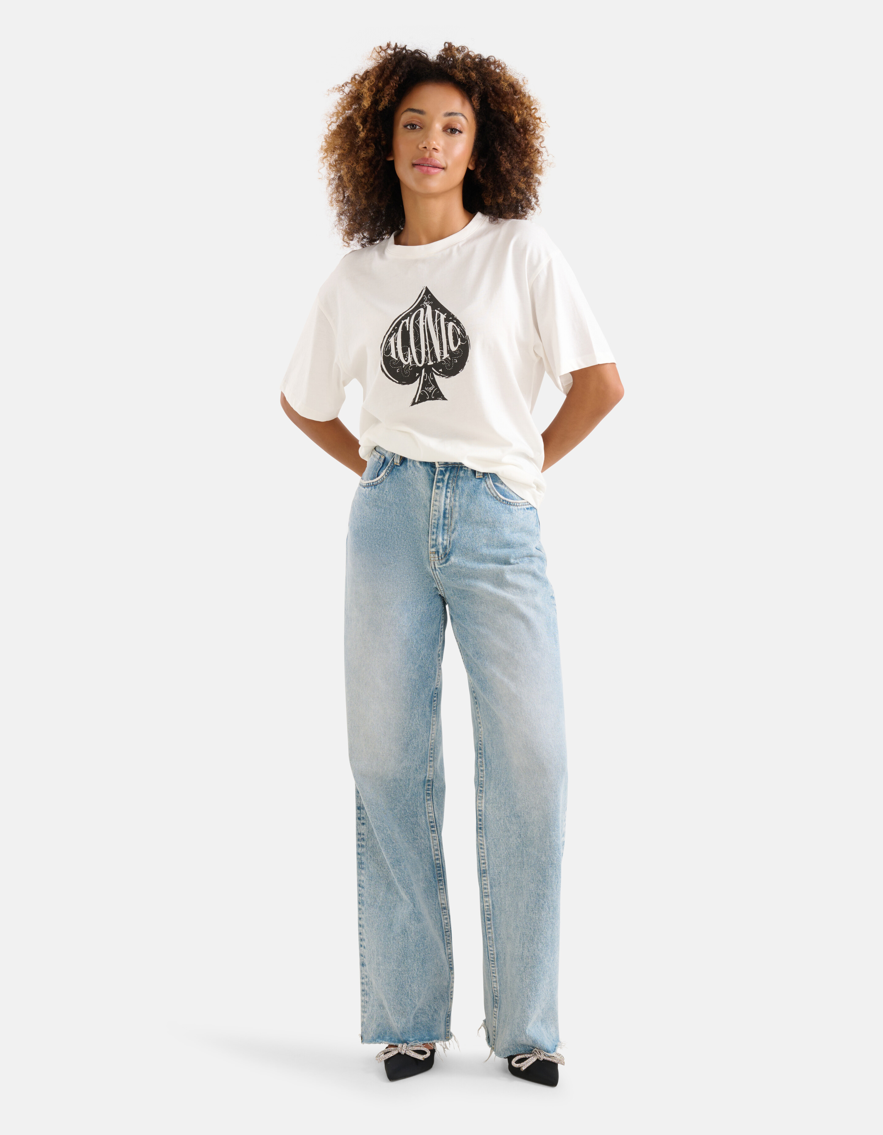Artwork T-shirt Off White SHOEBY WOMEN