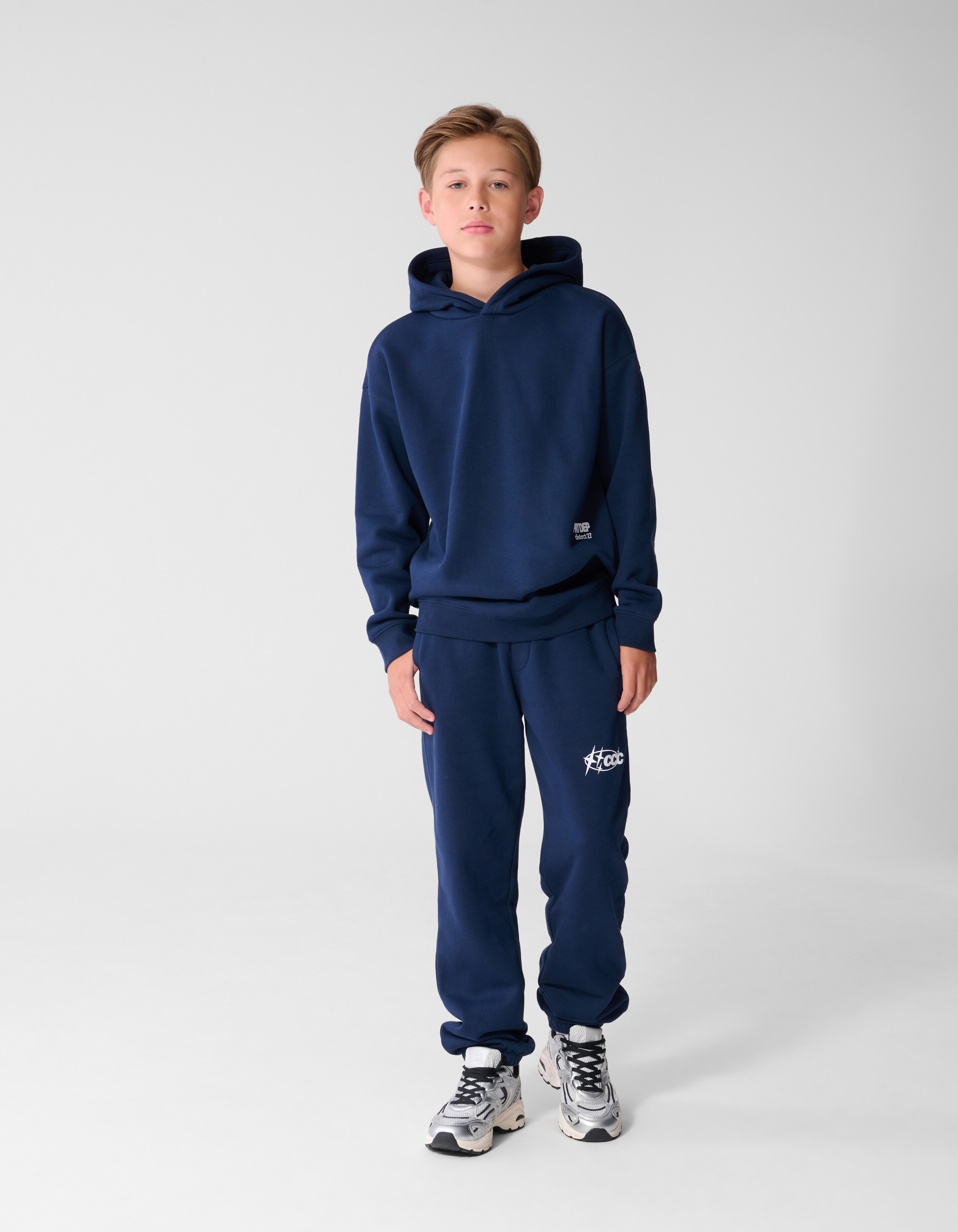 Oversized Hoodie Dunkelblau SHOEBY BOYS
