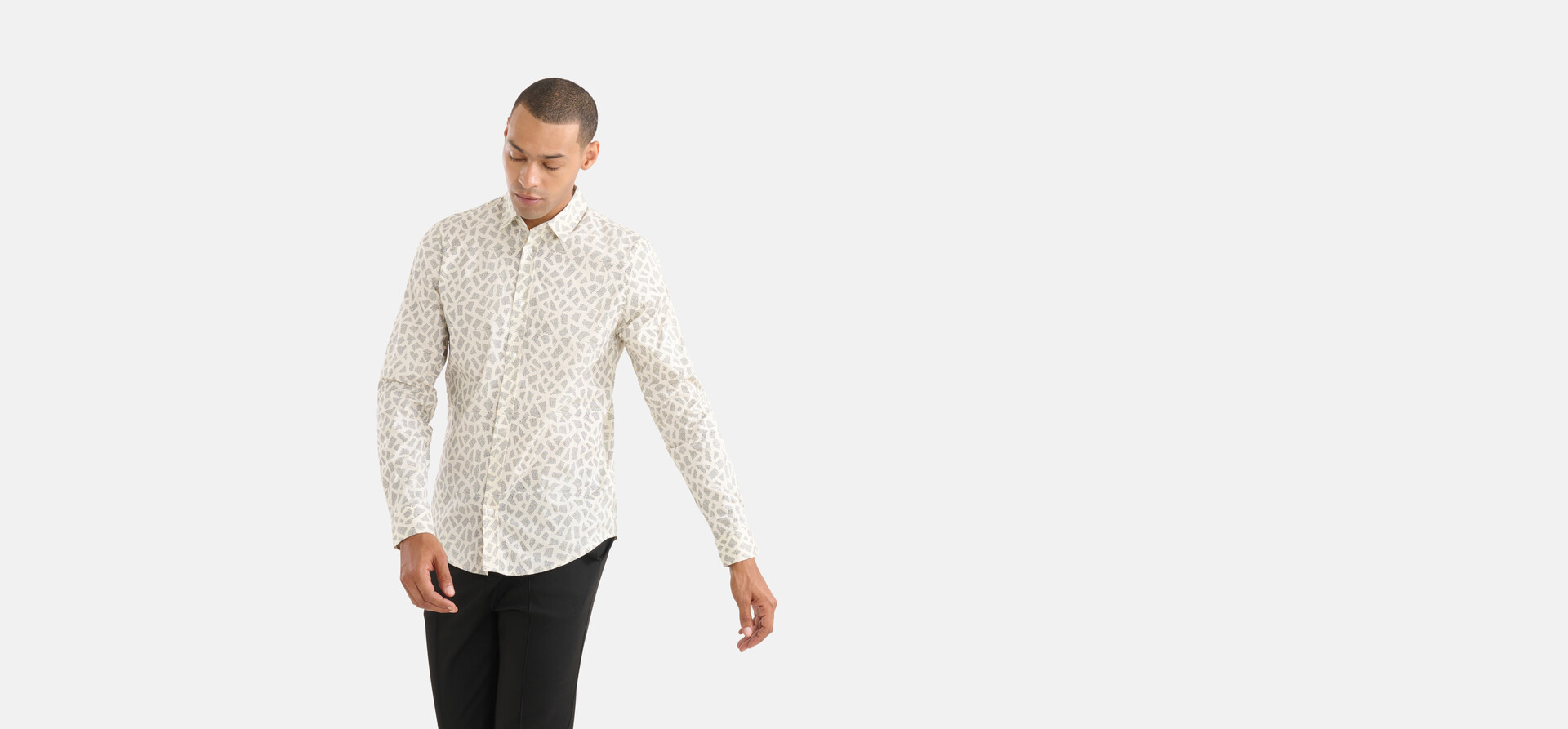 Grafik-Shirt Off White SHOEBY MEN