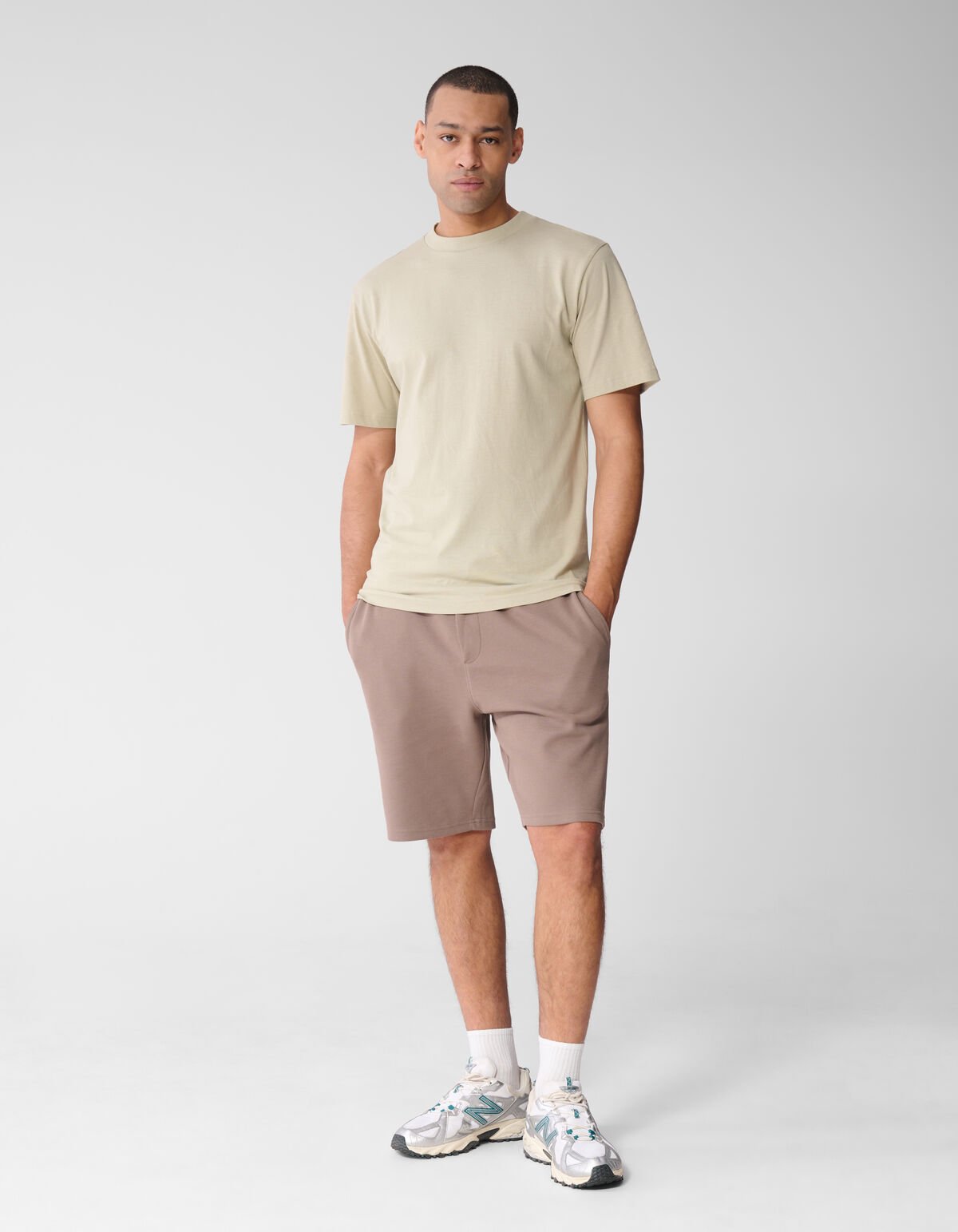 Pique-Shorts Taupe SHOEBY MEN