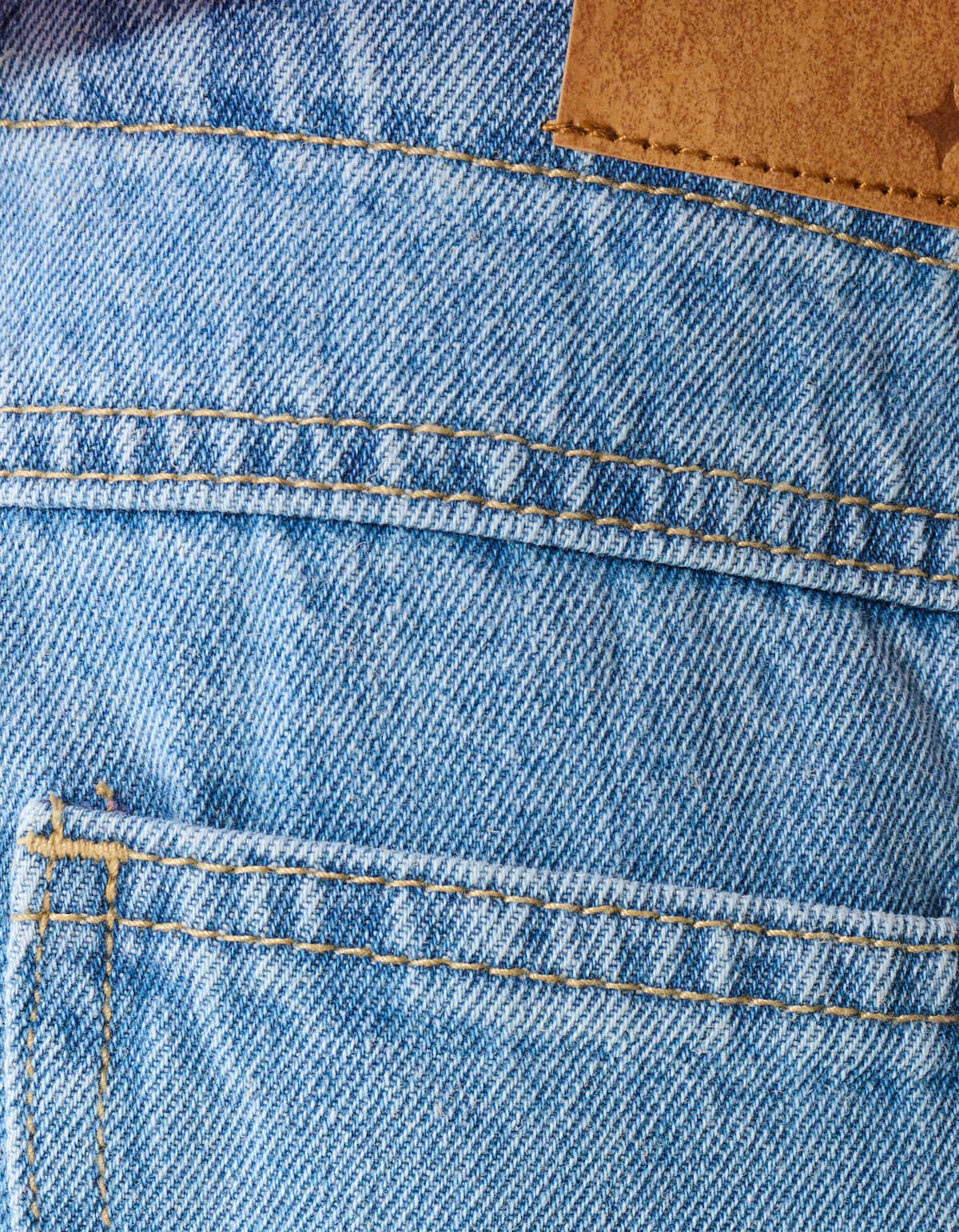 Denim-Wickelrock Bleached SHOEBY GIRLS