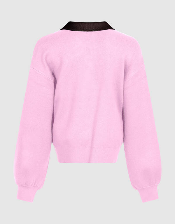 Create Strickpolo Rosa/Braun SHOEBY GIRLS