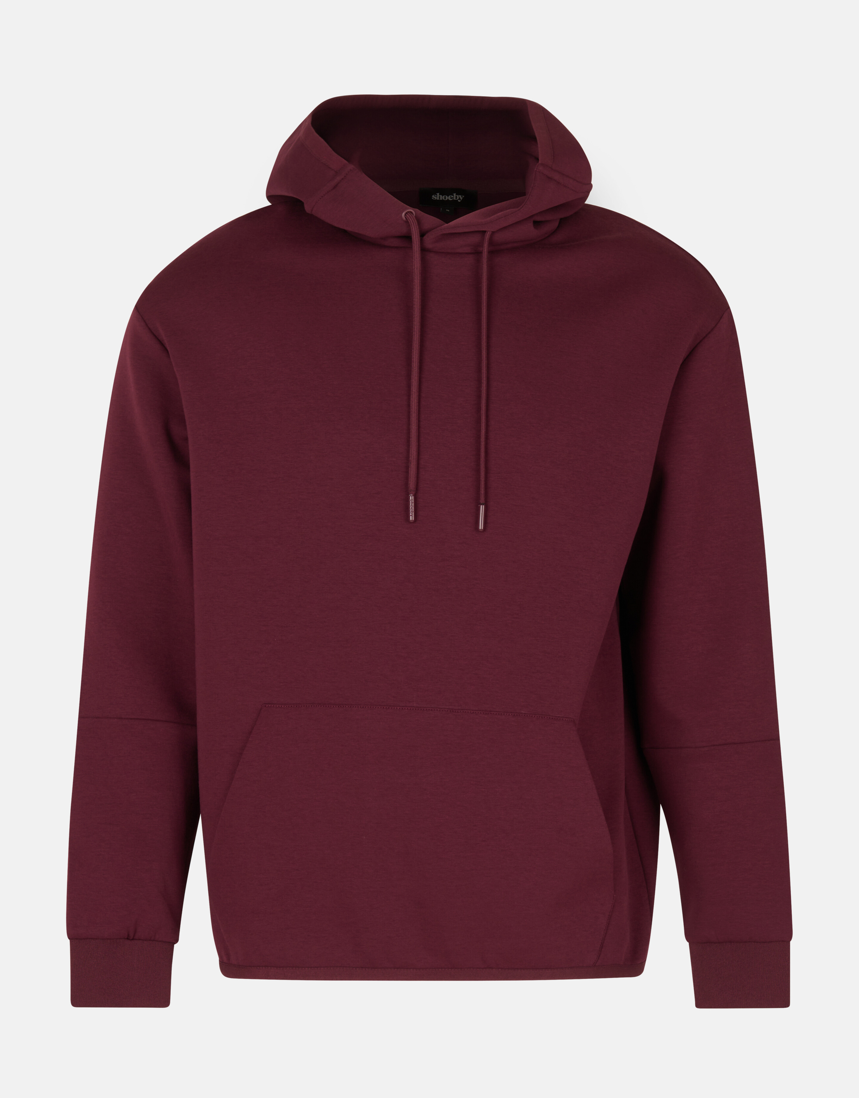 Relaxed Fit Hoodie Dunkelrot SHOEBY MEN