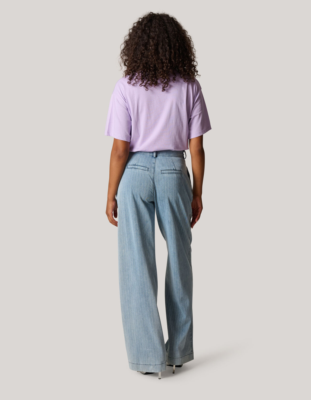 Smiley Artwork T-shirt Lila SHOEBY WOMEN