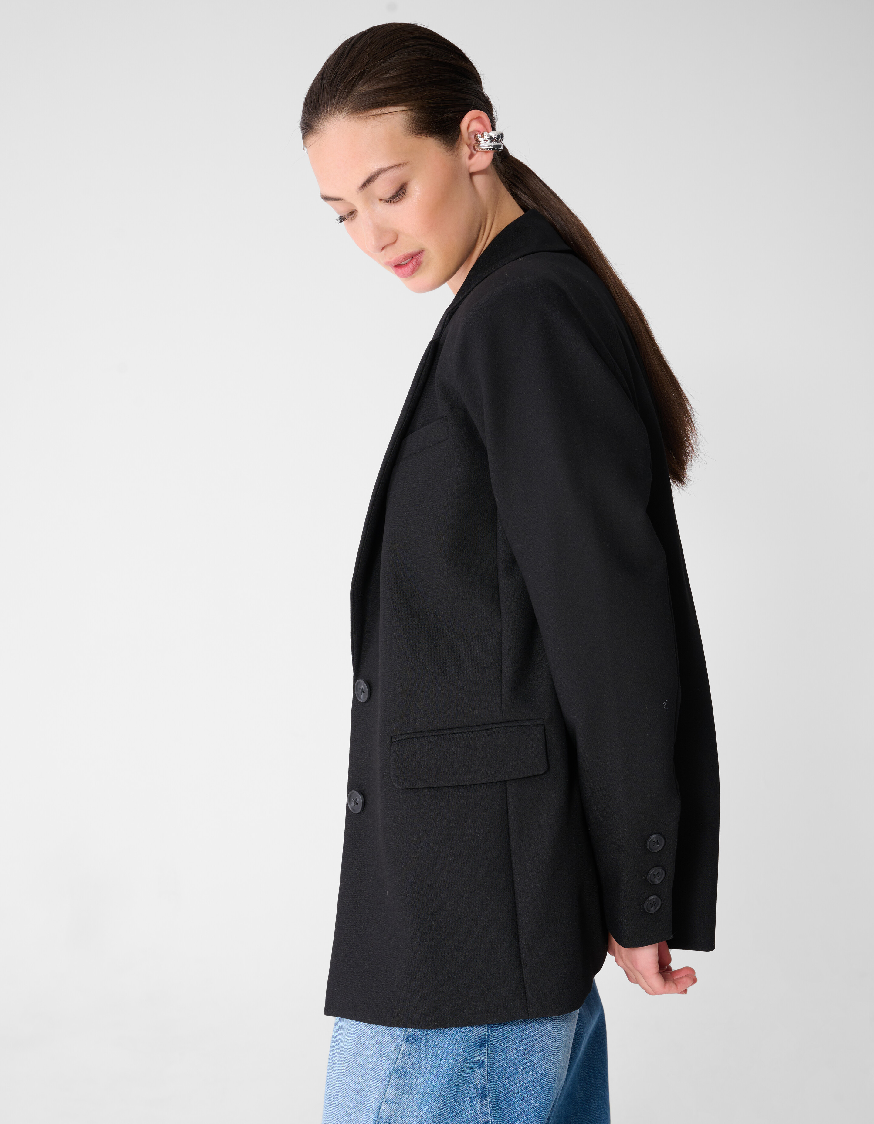 Basis Blazer Schwarz SHOEBY WOMEN