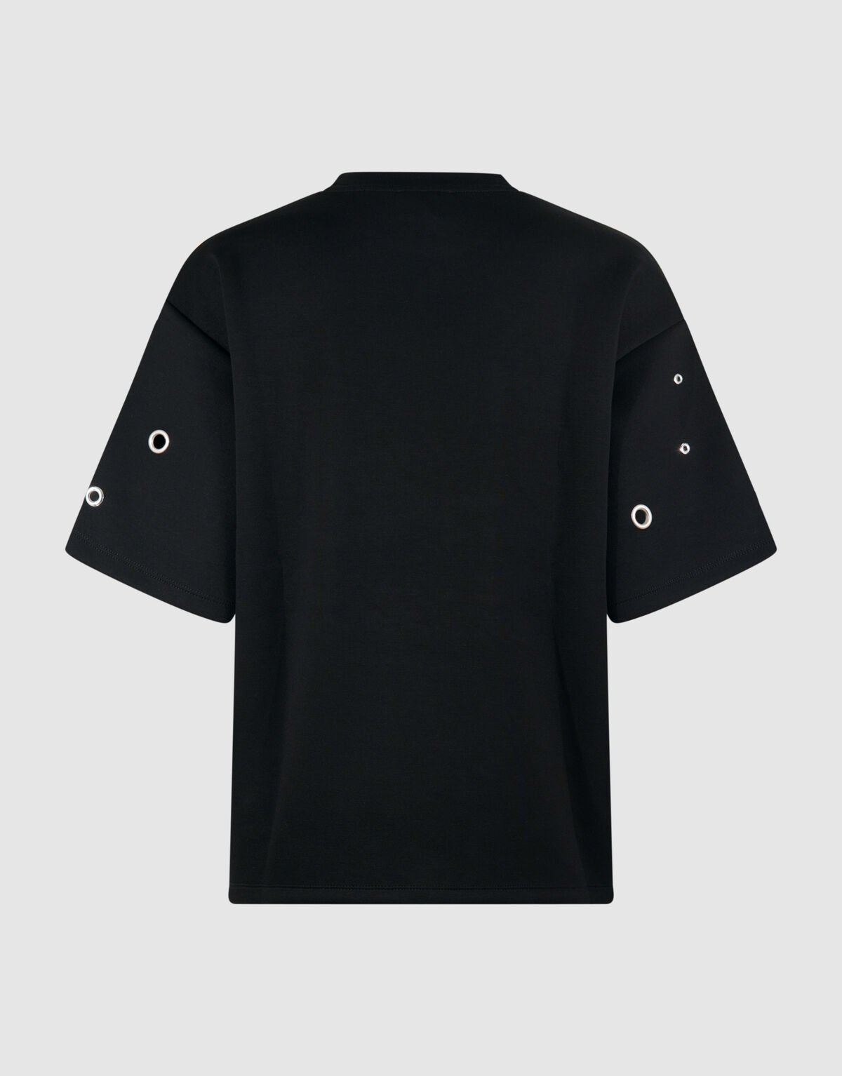 &Uuml;berdimensionales Sweatshirt mit &Ouml;sen Schwarz SHOEBY WOMEN