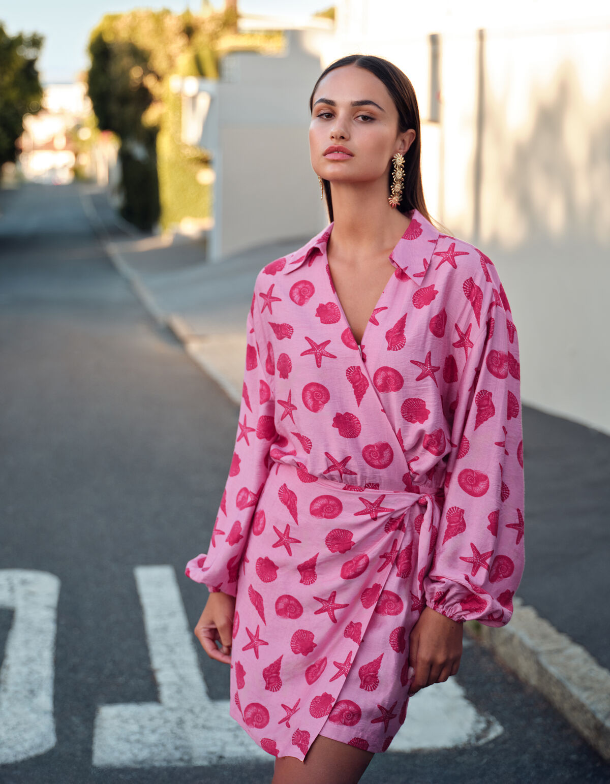 Muschel-Minikleid Rosa SHOEBY WOMEN