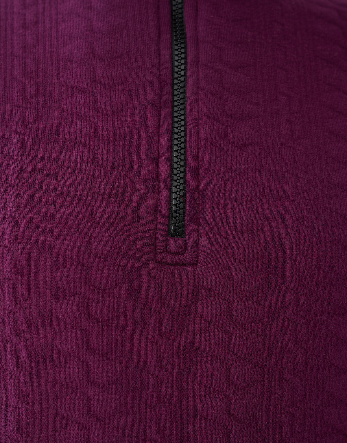 Pullover mit Rei&szlig;verschluss Rot SHOEBY MEN