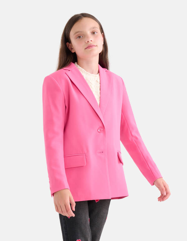 Basic Blazer Rosa SHOEBY GIRLS
