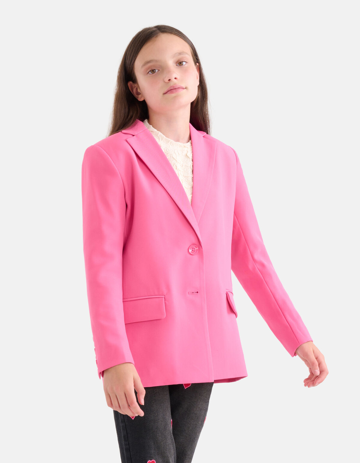 Basic Blazer Rosa SHOEBY GIRLS
