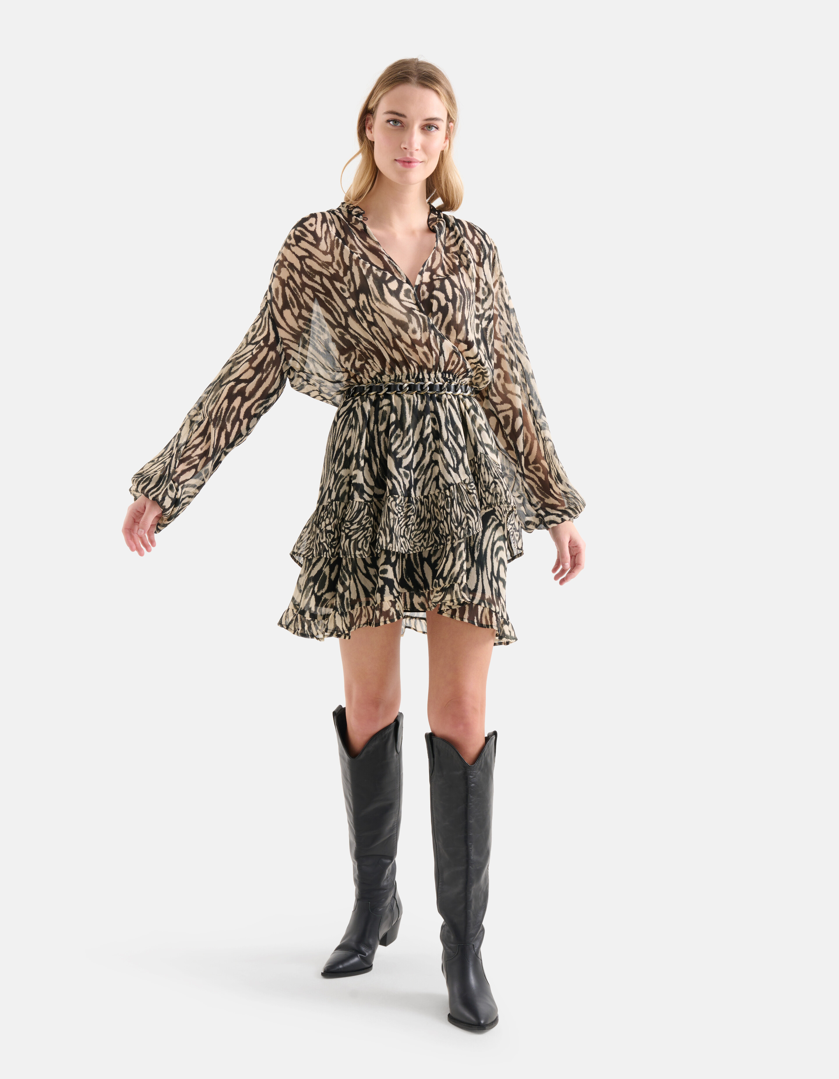 Kleid mit Leopardenmuster SHOEBY WOMEN