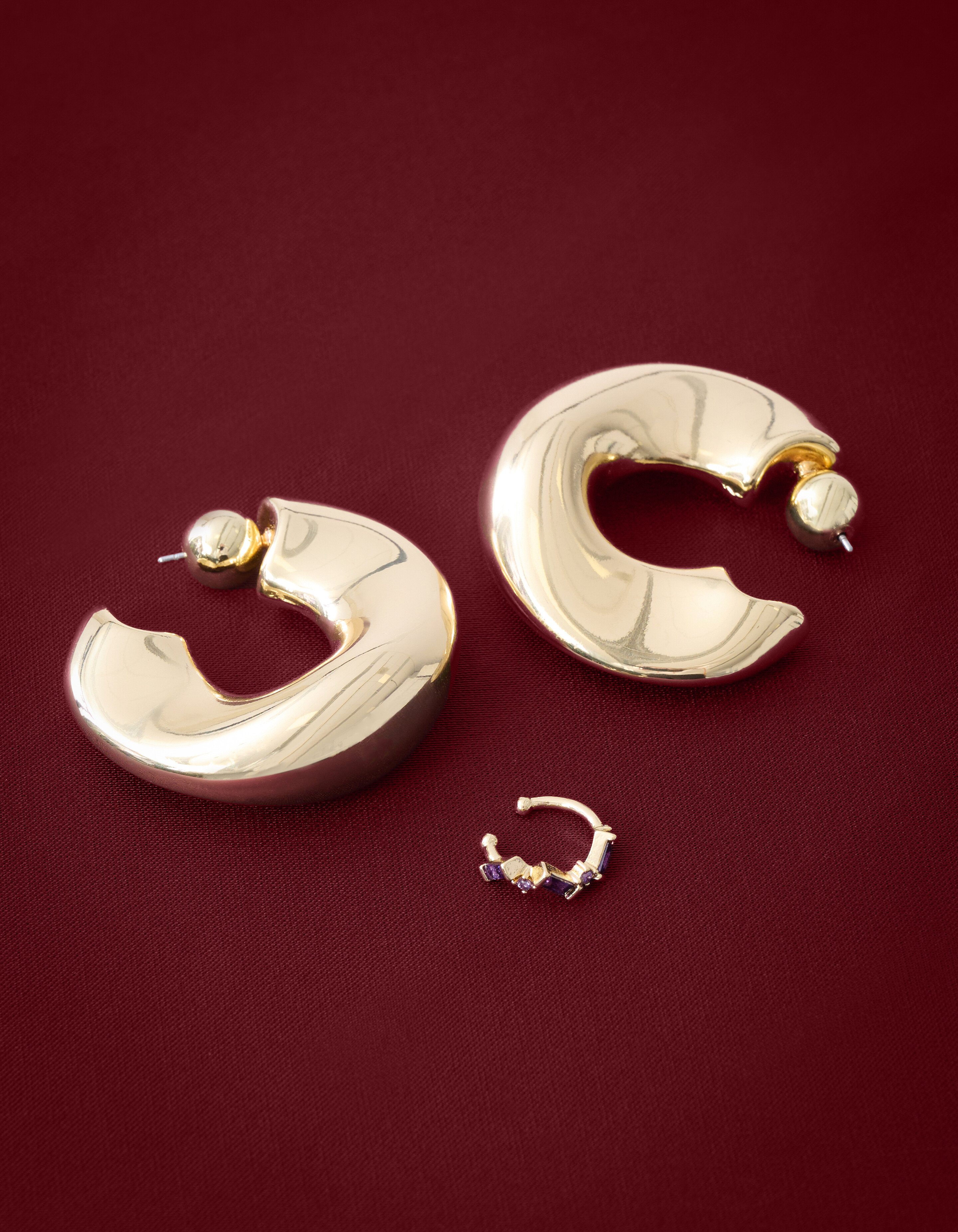Ohrringe Set Gold von Monica SHOEBY WOMEN