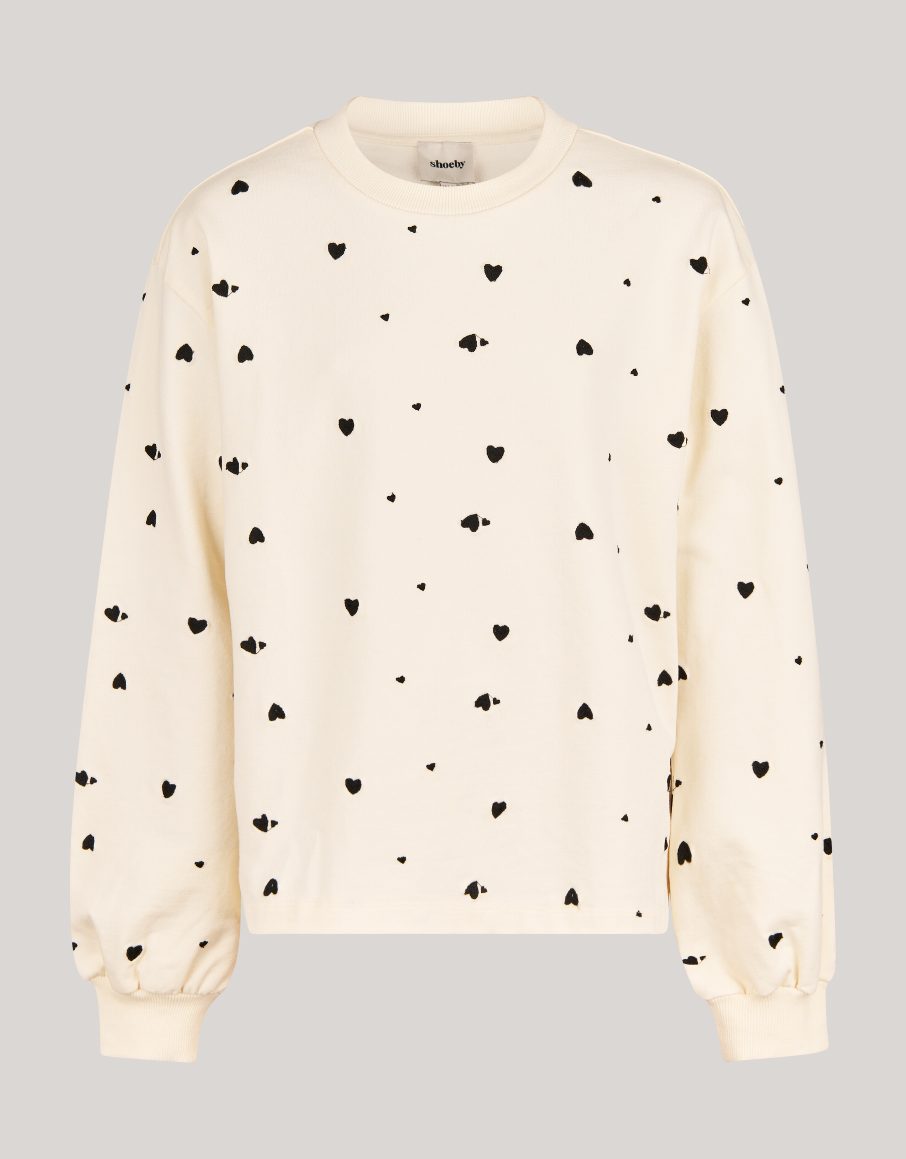 Longsleeve mit Herzmotiv Off White SHOEBY GIRLS
