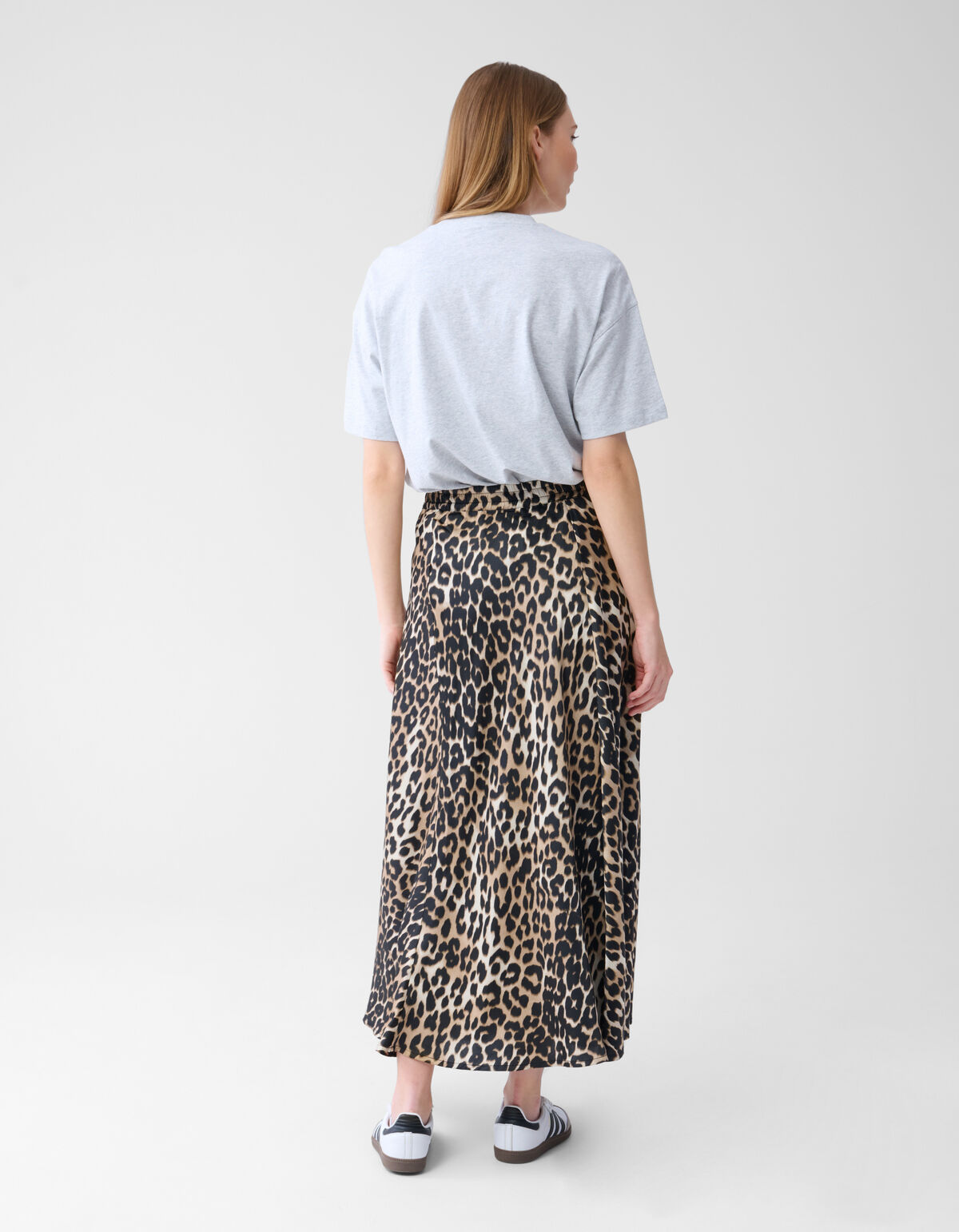 Satin Maxirock Leopard SHOEBY WOMEN