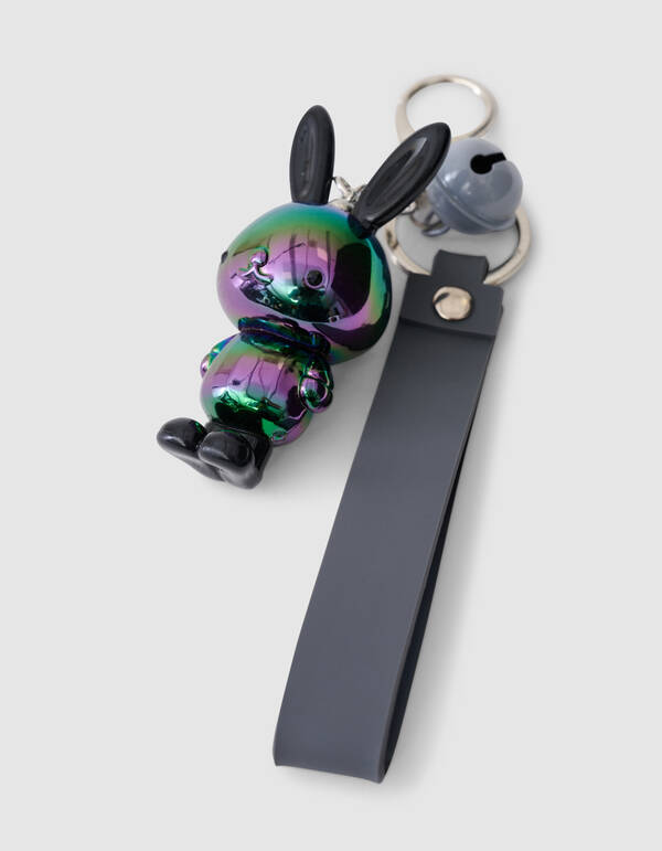 Hasen-Schlüsselanhänger, grau SHOEBY ACCESSOIRES