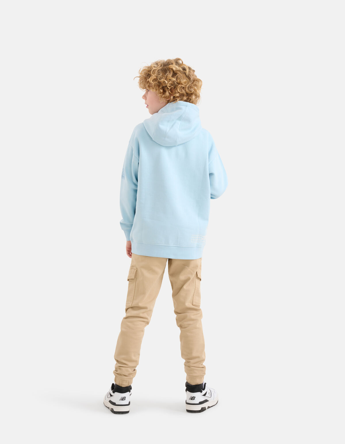 Basic Hoodie Hellblau SHOEBY BOYS