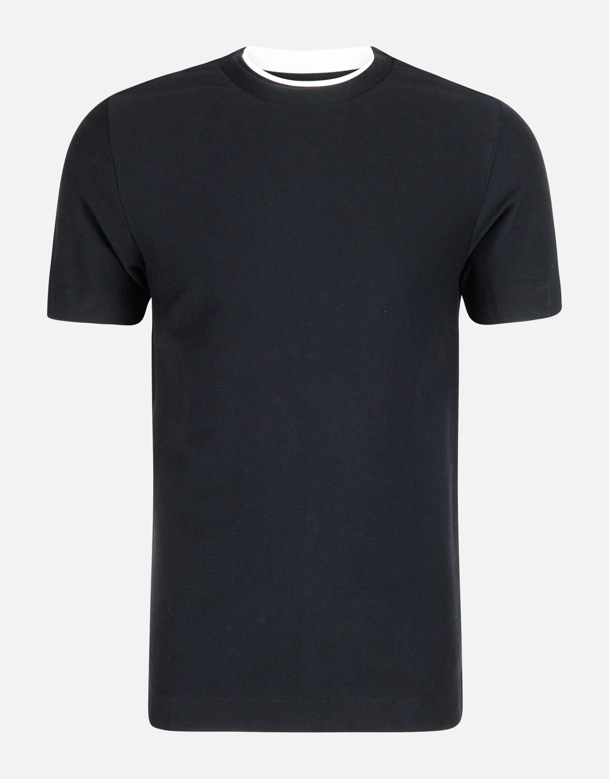 Double-Layer-T-Shirt Schwarz SHOEBY MEN