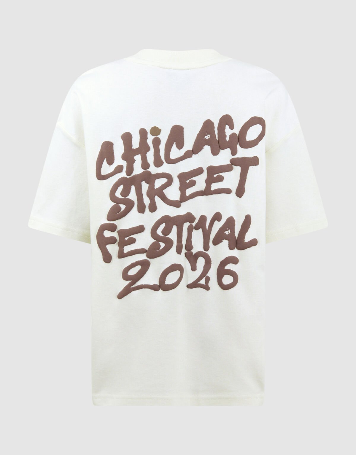 Festival-Kunstwerk-T-Shirt, cremefarben SHOEBY BOYS