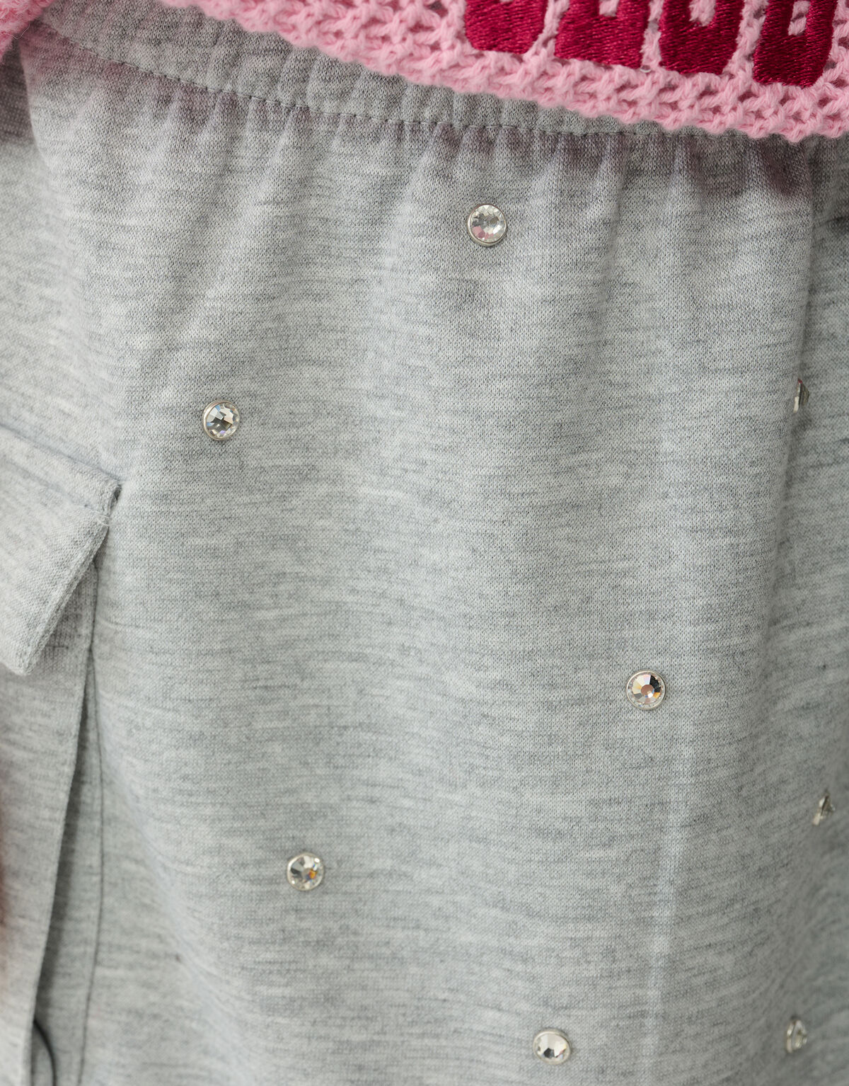 Strass Cargo Mini Rock Hellgrau SHOEBY GIRLS