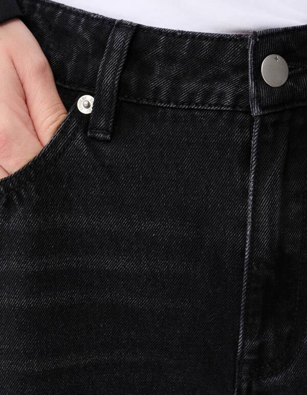 Baggy-Fit-Jeans, Dunkelgrau SHOEBY WOMEN