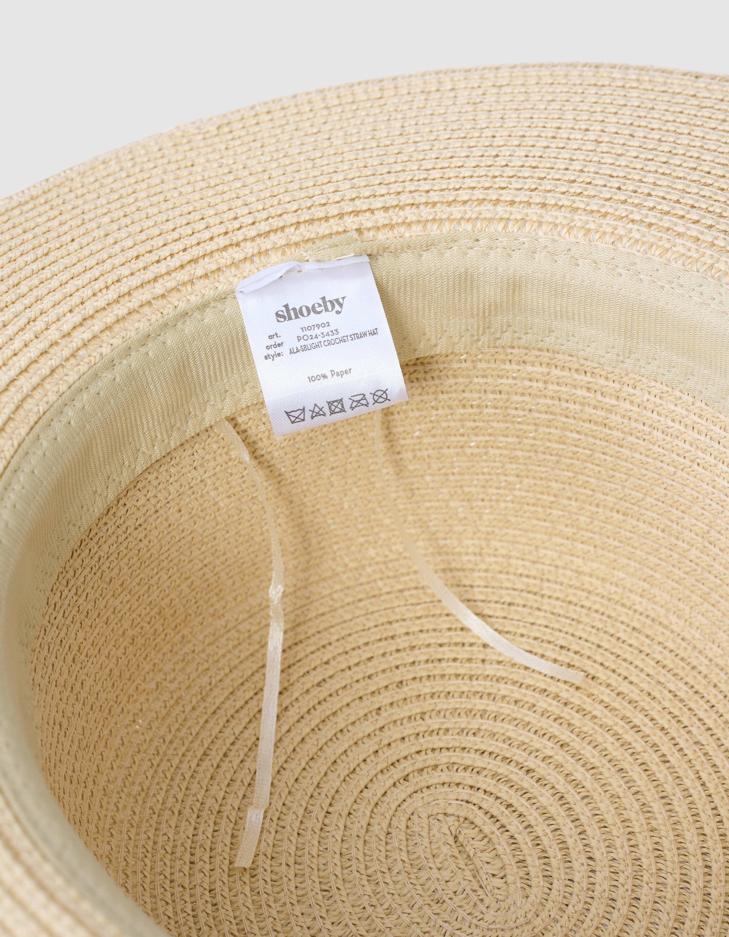 Häkelmütze Beige SHOEBY ACCESSOIRES