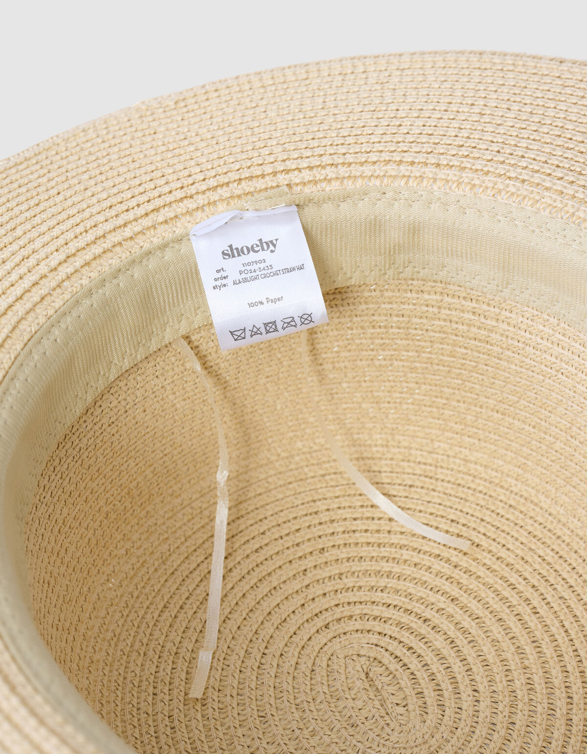 Häkelmütze Beige SHOEBY ACCESSOIRES