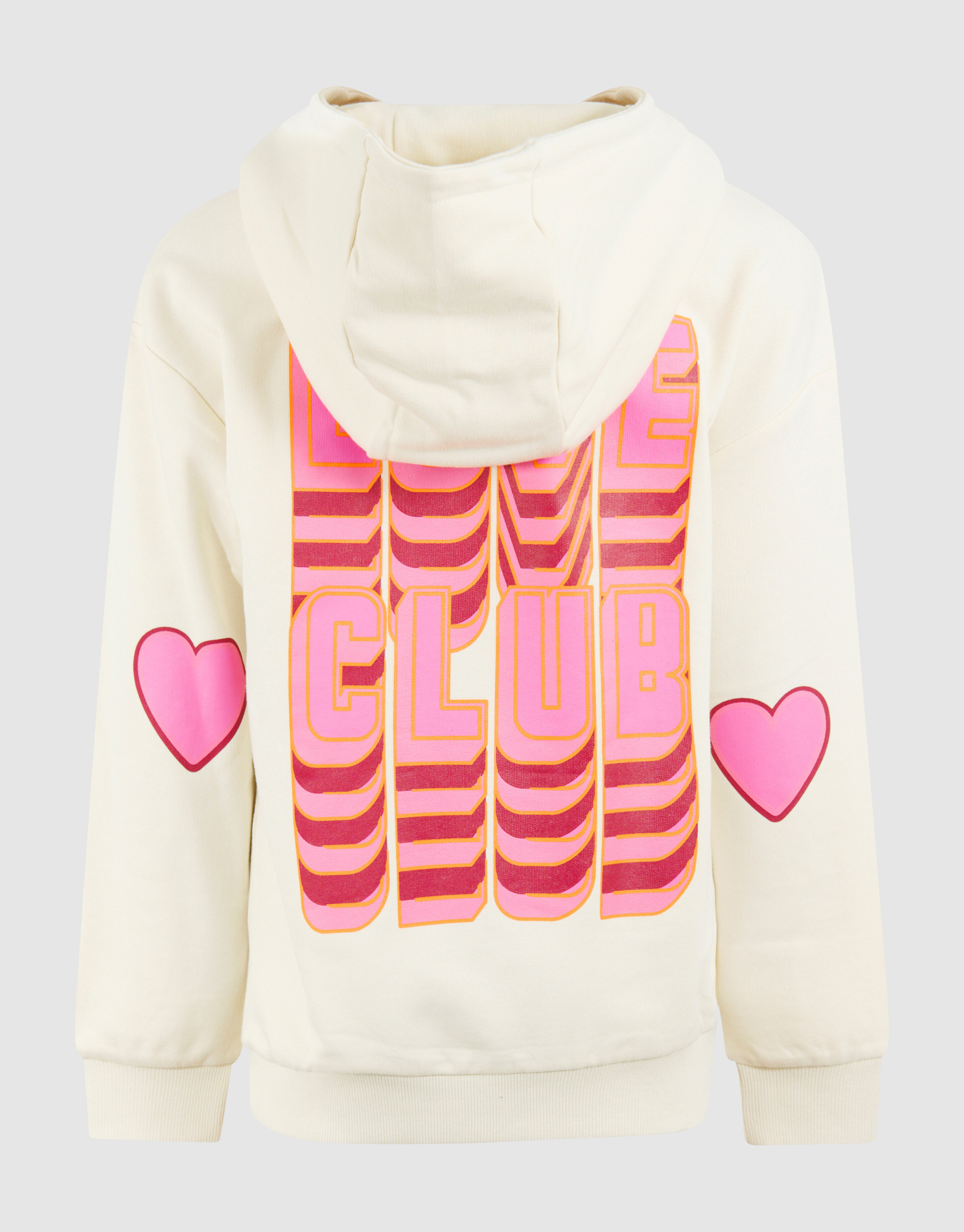 Love Club Kunstwerk Hoodie Off White SHOEBY GIRLS