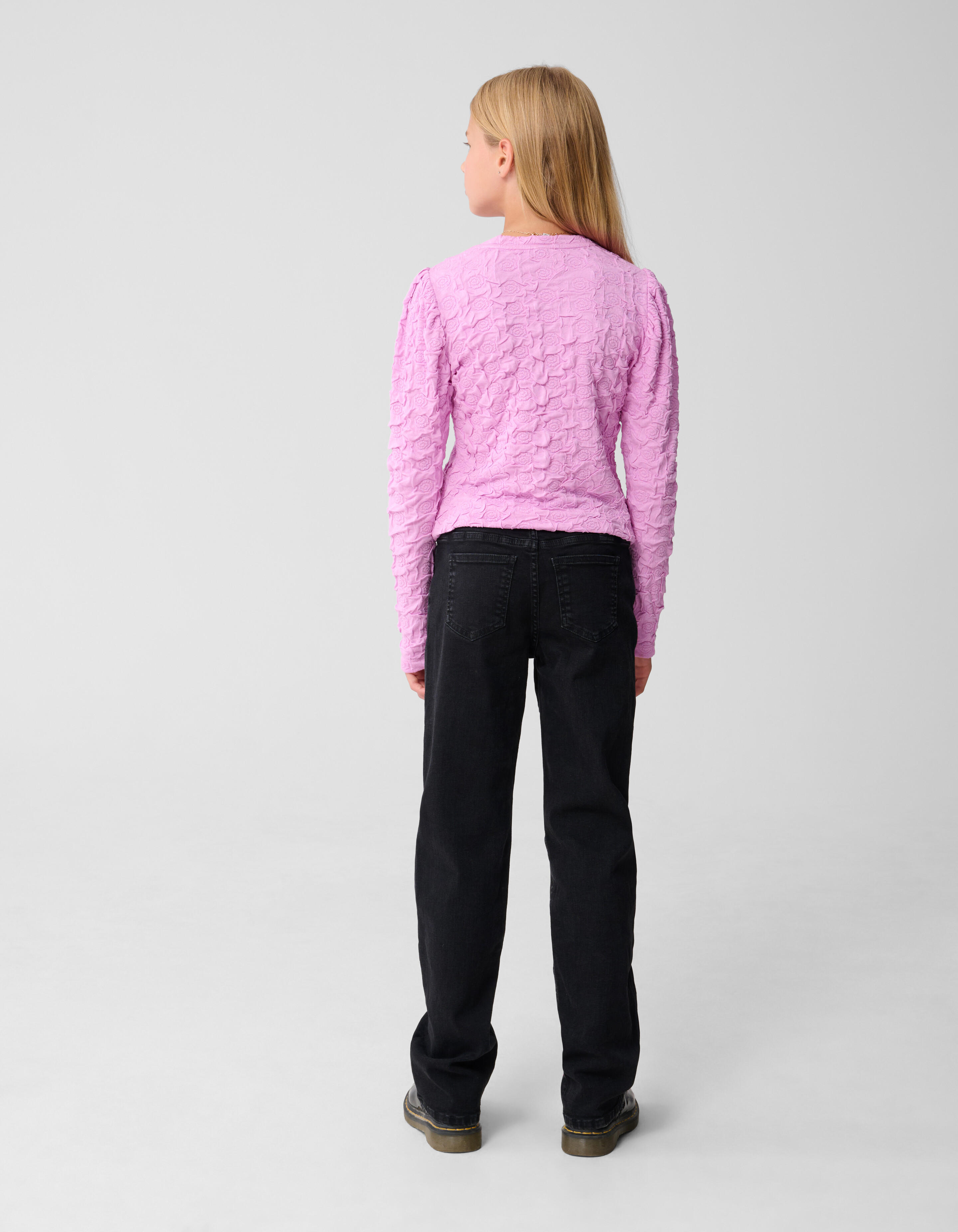 Jeans mit geradem Schnitt Rose Schwarz SHOEBY GIRLS