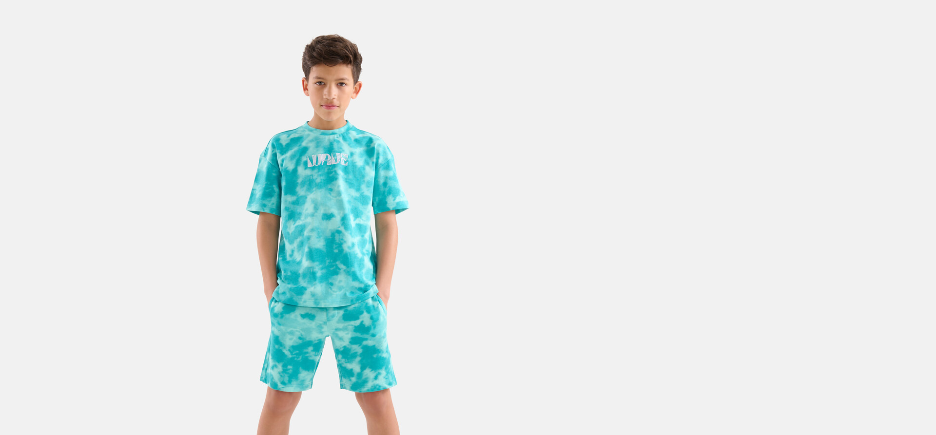 Tie Dye Short Blau SHOEBY BOYS