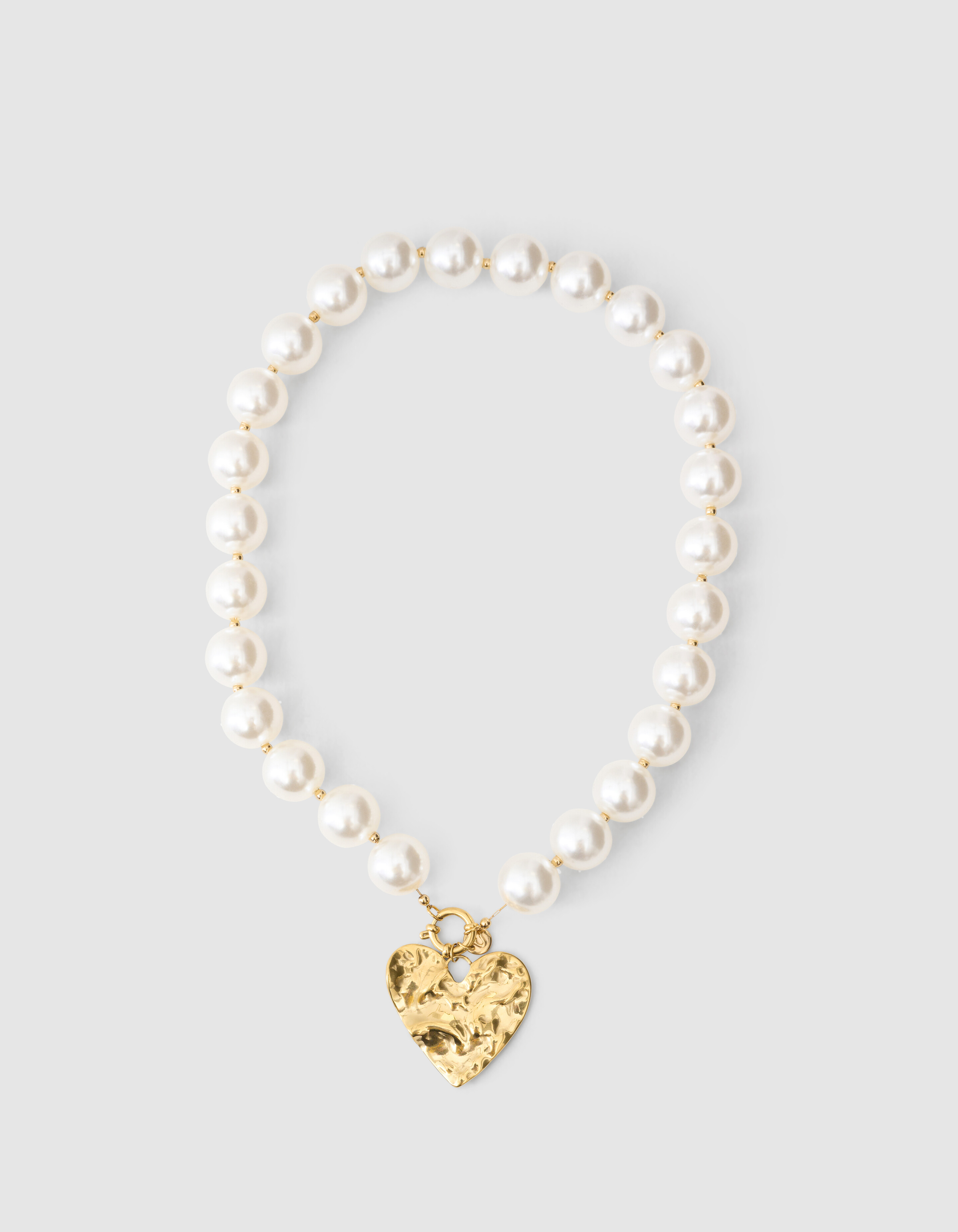 Perlenkette in Cremeweiß SHOEBY ACCESSOIRES