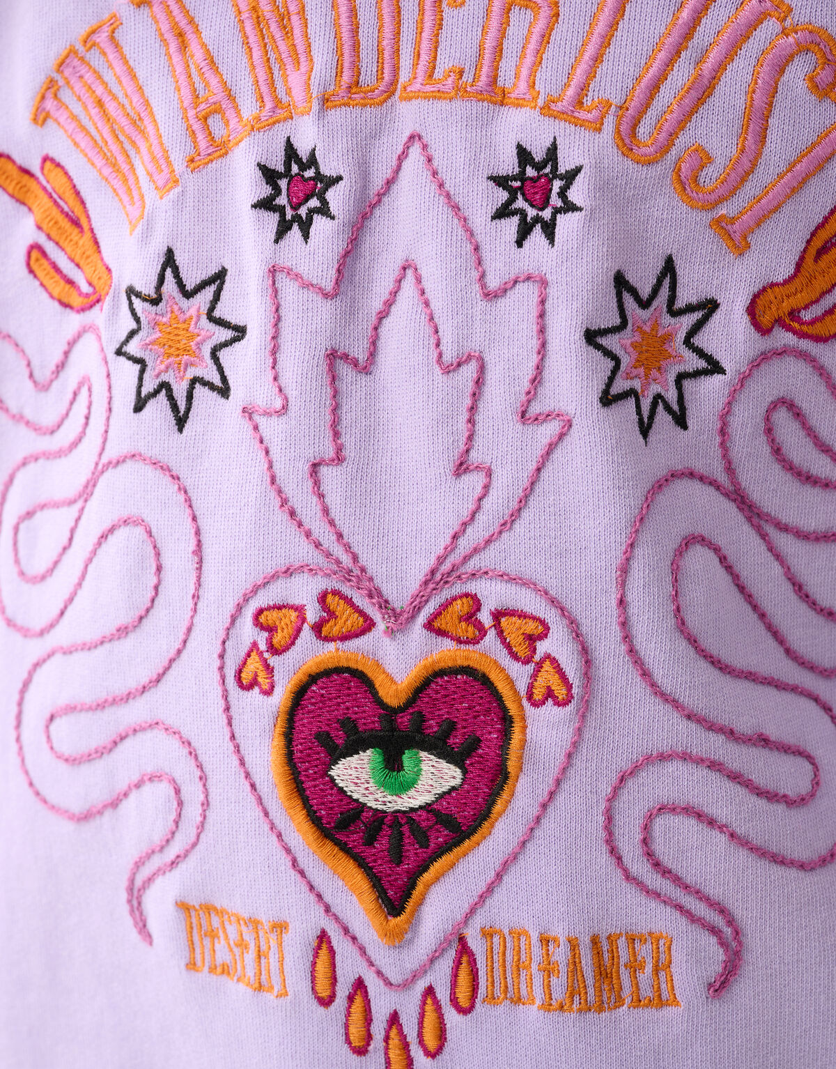 Fernweh-Pullover Hellviolett SHOEBY GIRLS