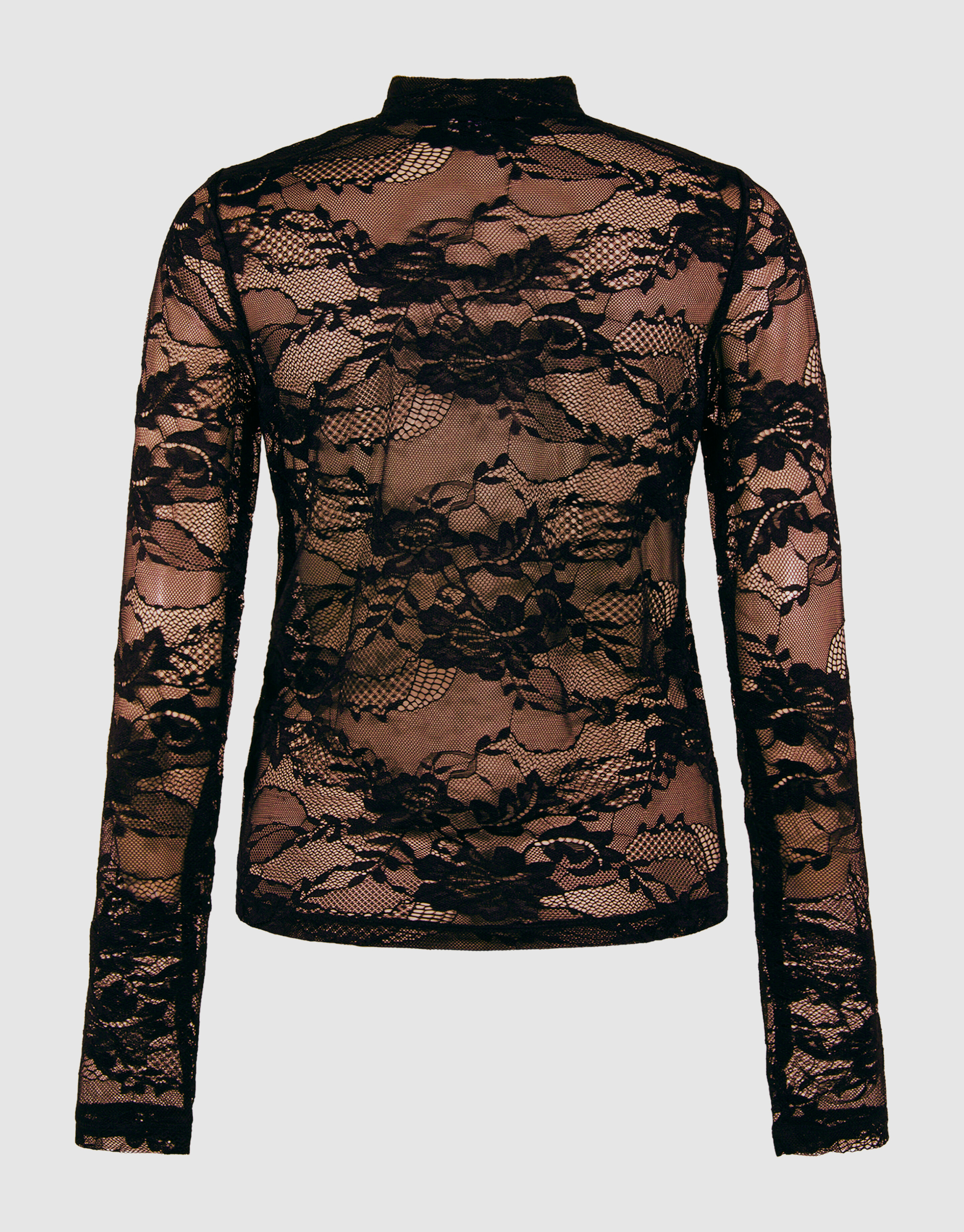 Schwarzes Spitzentop SHOEBY WOMEN