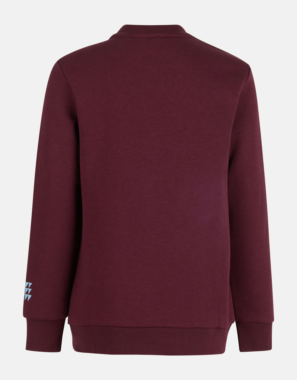Sweatshirt mit abstraktem Druck Dunkelrot SHOEBY BOYS