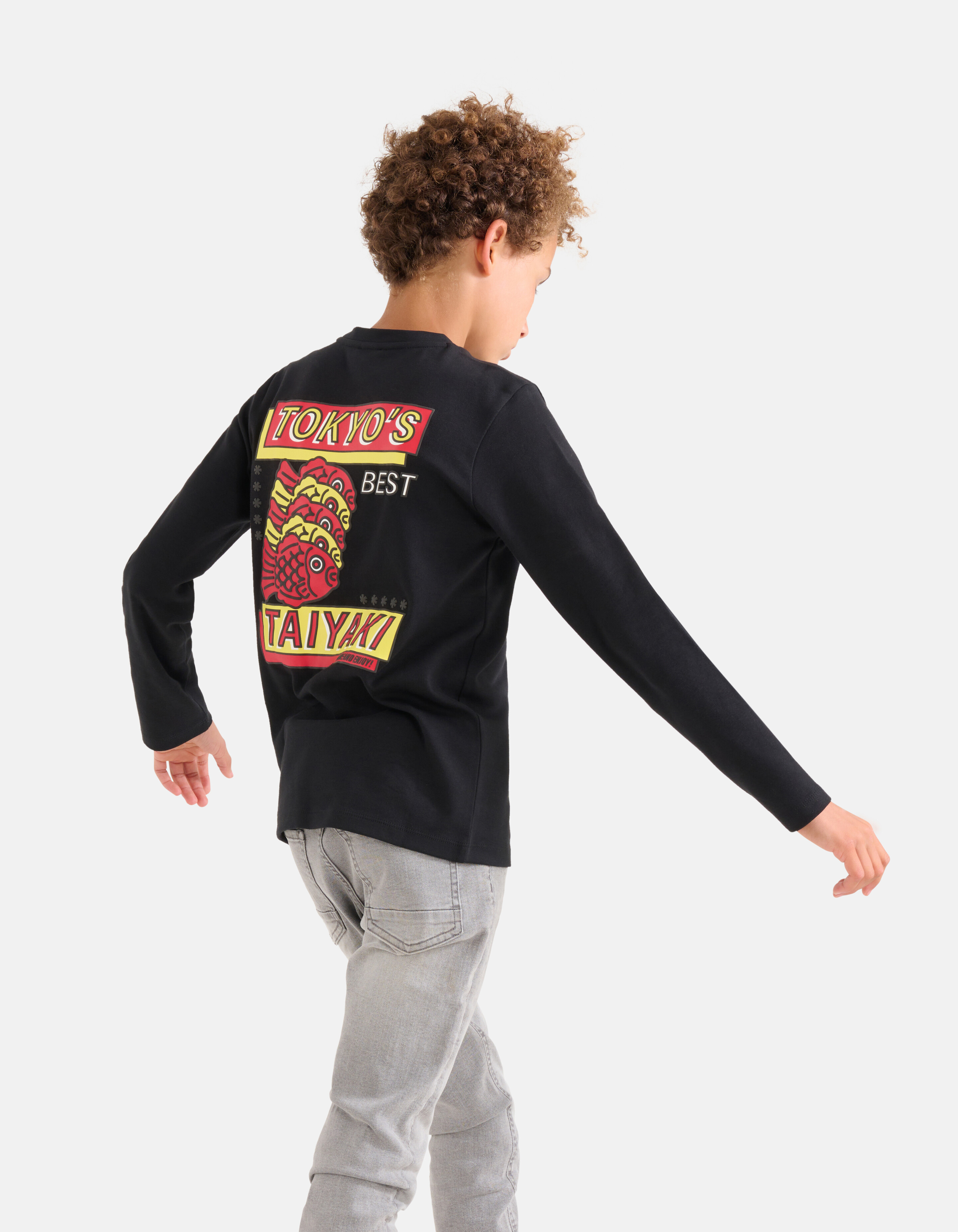 Artwork Longsleeve Zwart SHOEBY BOYS