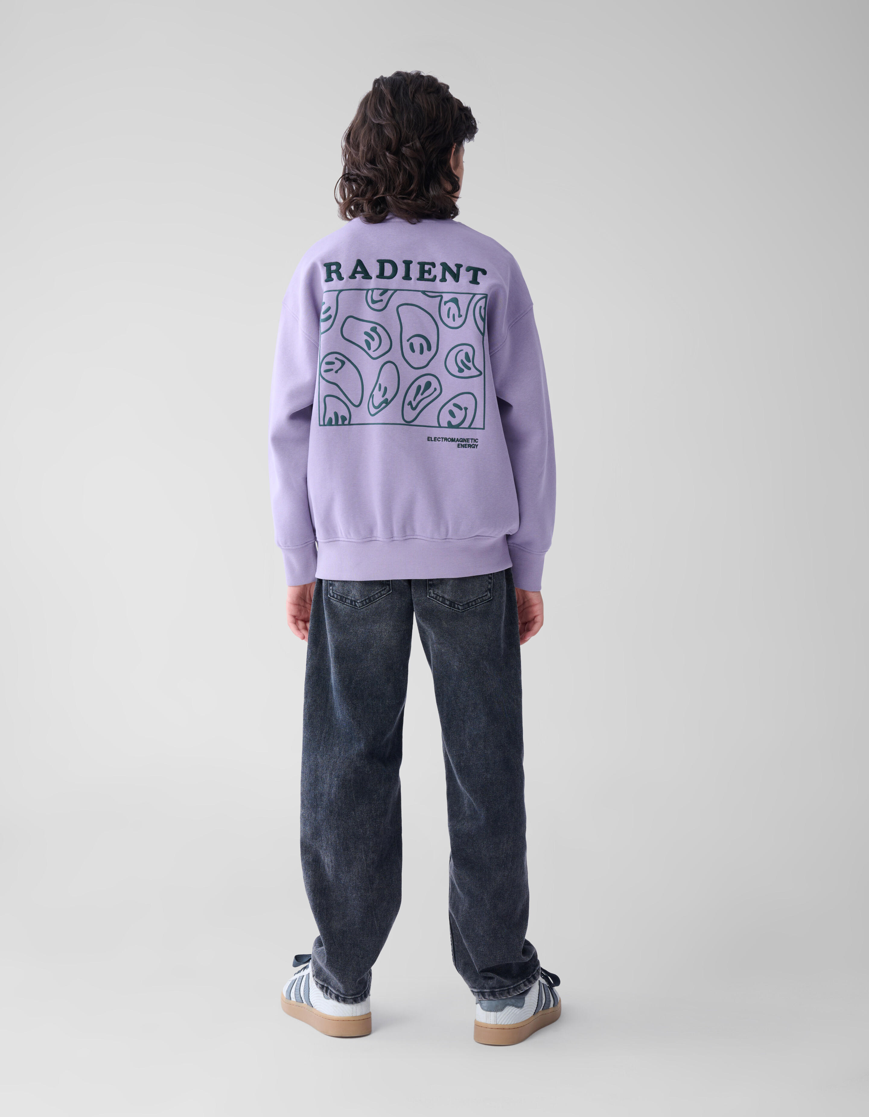 Artwork Pullover Hellviolett SHOEBY BOYS