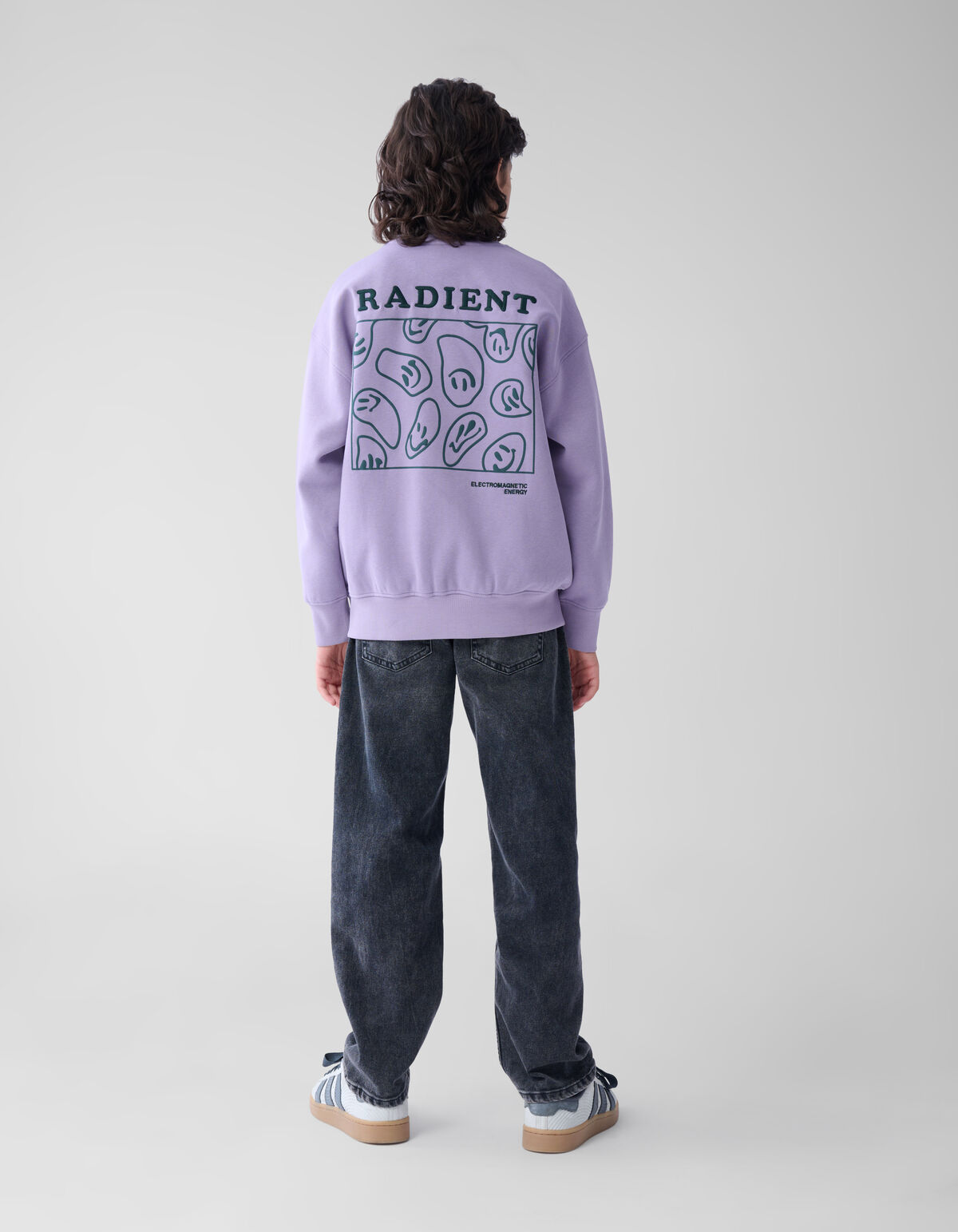Artwork Pullover Hellviolett SHOEBY BOYS