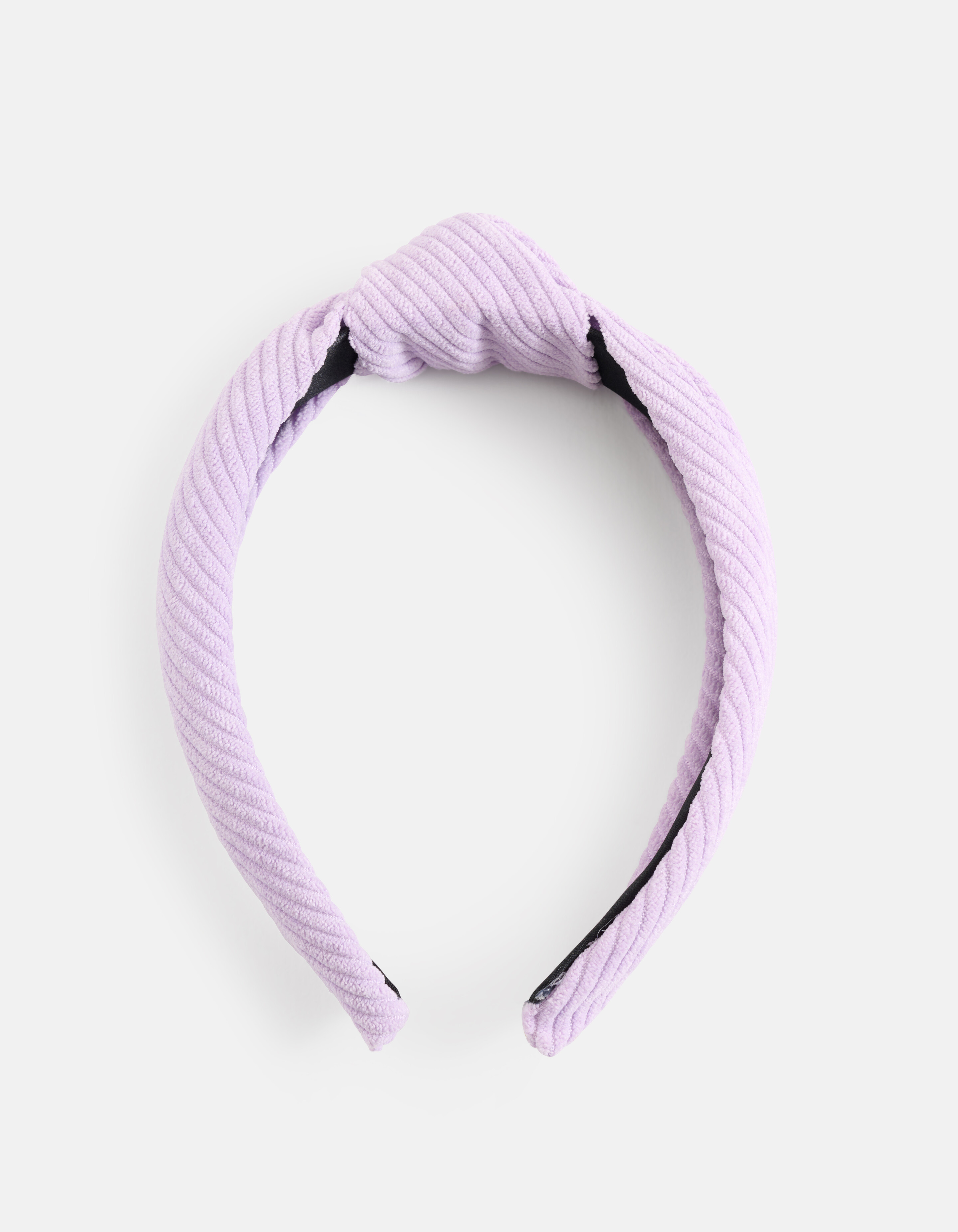 Rippenknoten-Haarband Hellviolett SHOEBY ACCESSOIRES