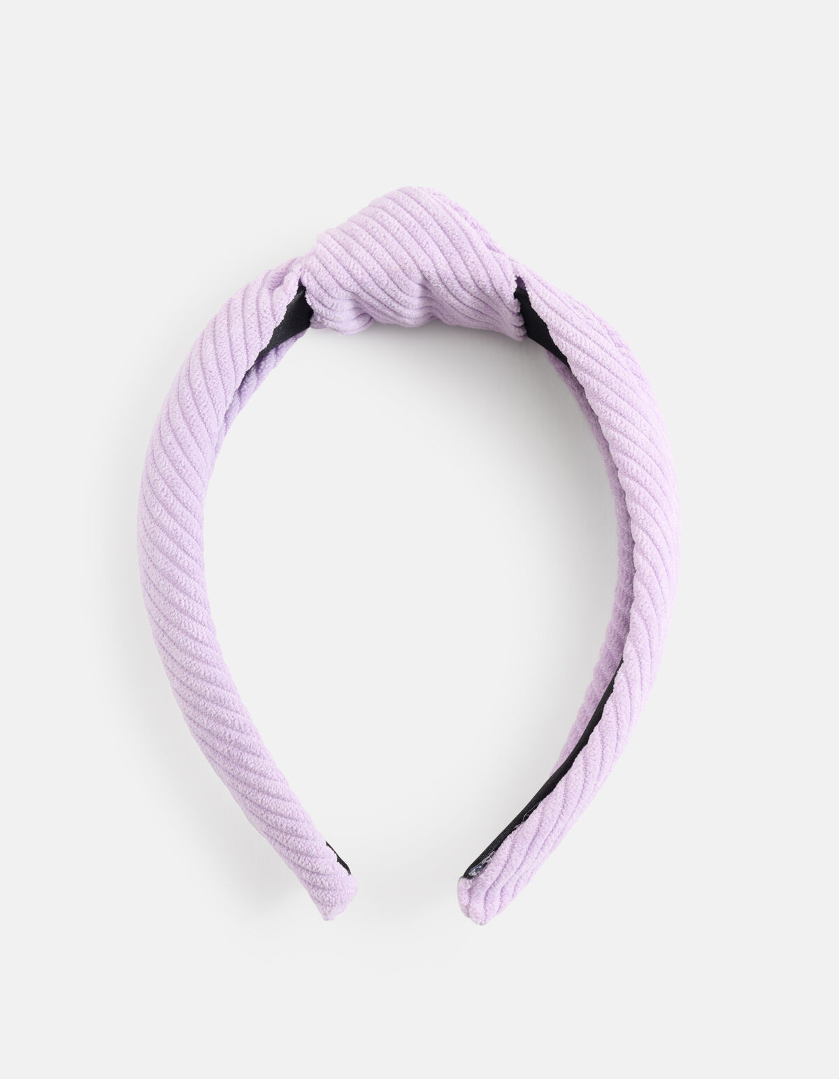 Rippenknoten-Haarband Hellviolett SHOEBY ACCESSOIRES