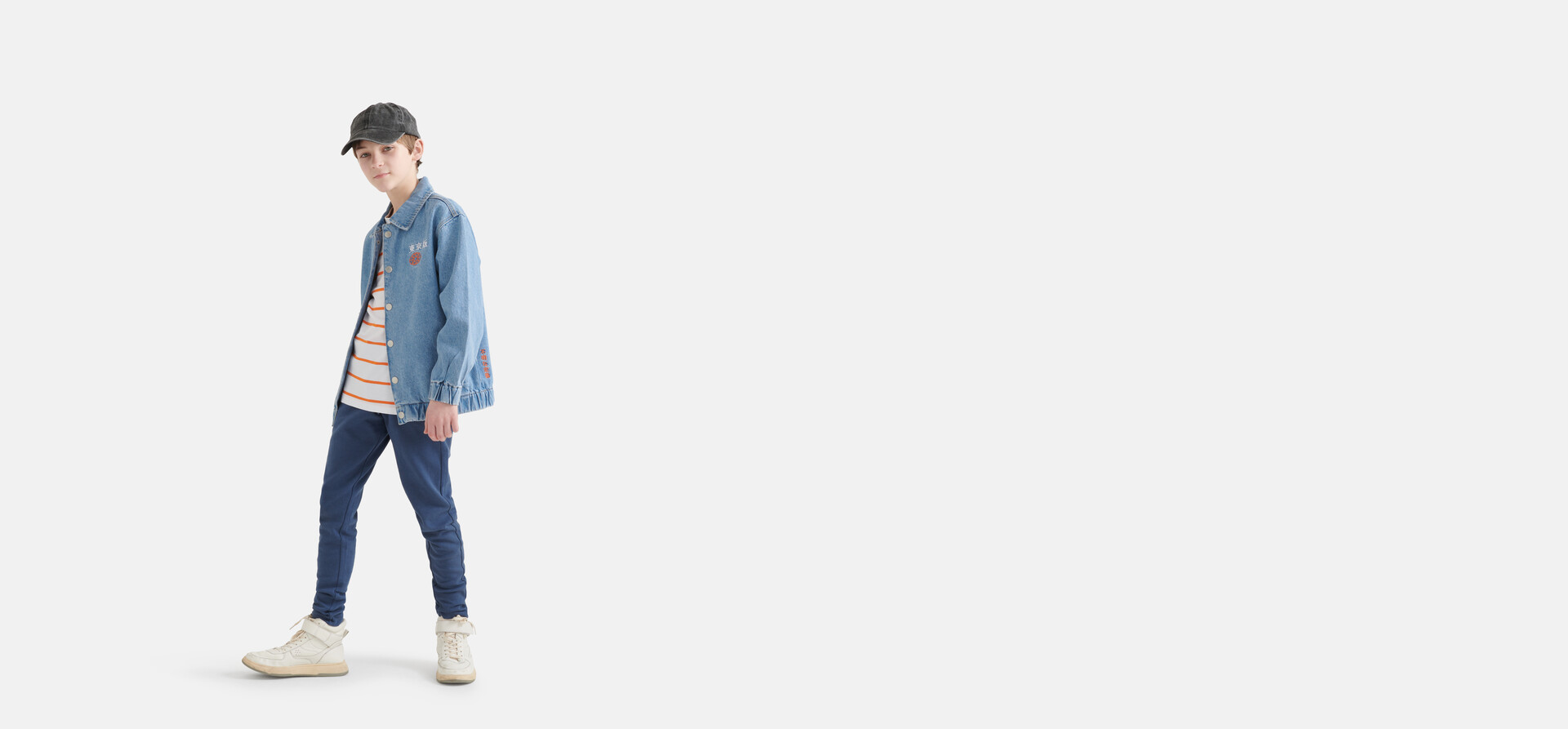 Printed Hose Dunkelblau SHOEBY BOYS