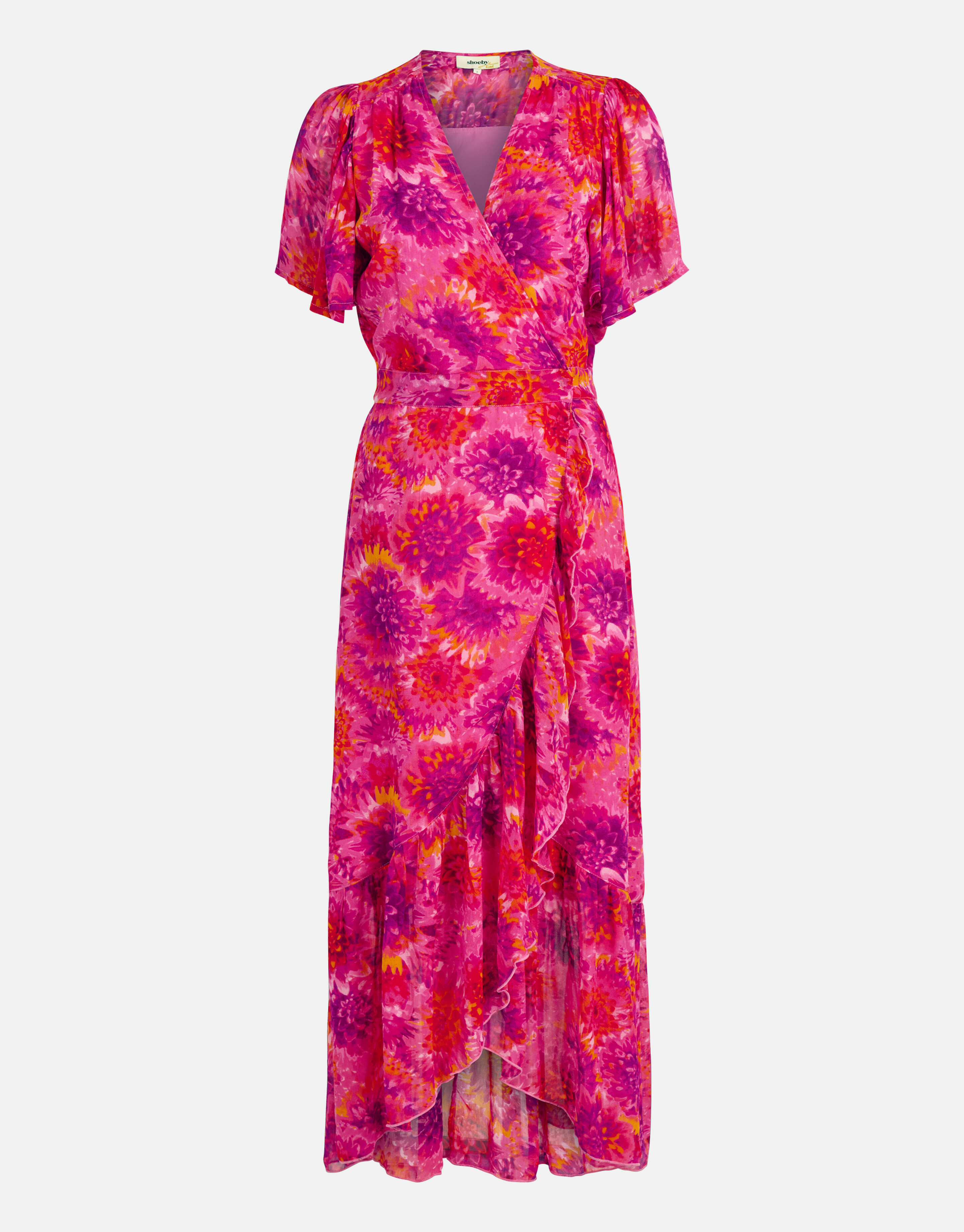 Bedrucktes Kleid Pink By Fred SHOEBY WOMEN