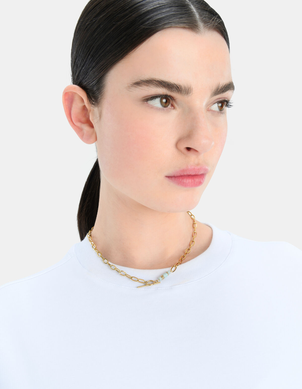 Kleine Seiten Perlen Halskette ACCESSOIRES SHOEBY