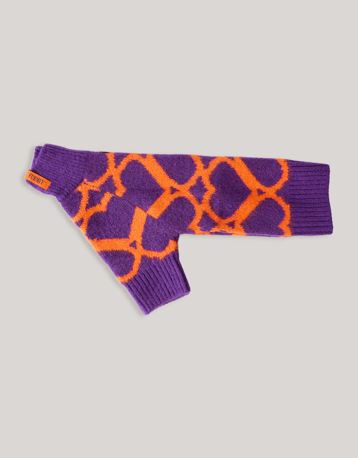 Herz gedruckt Hund Pullover lila SHOEBY ACCESSOIRES