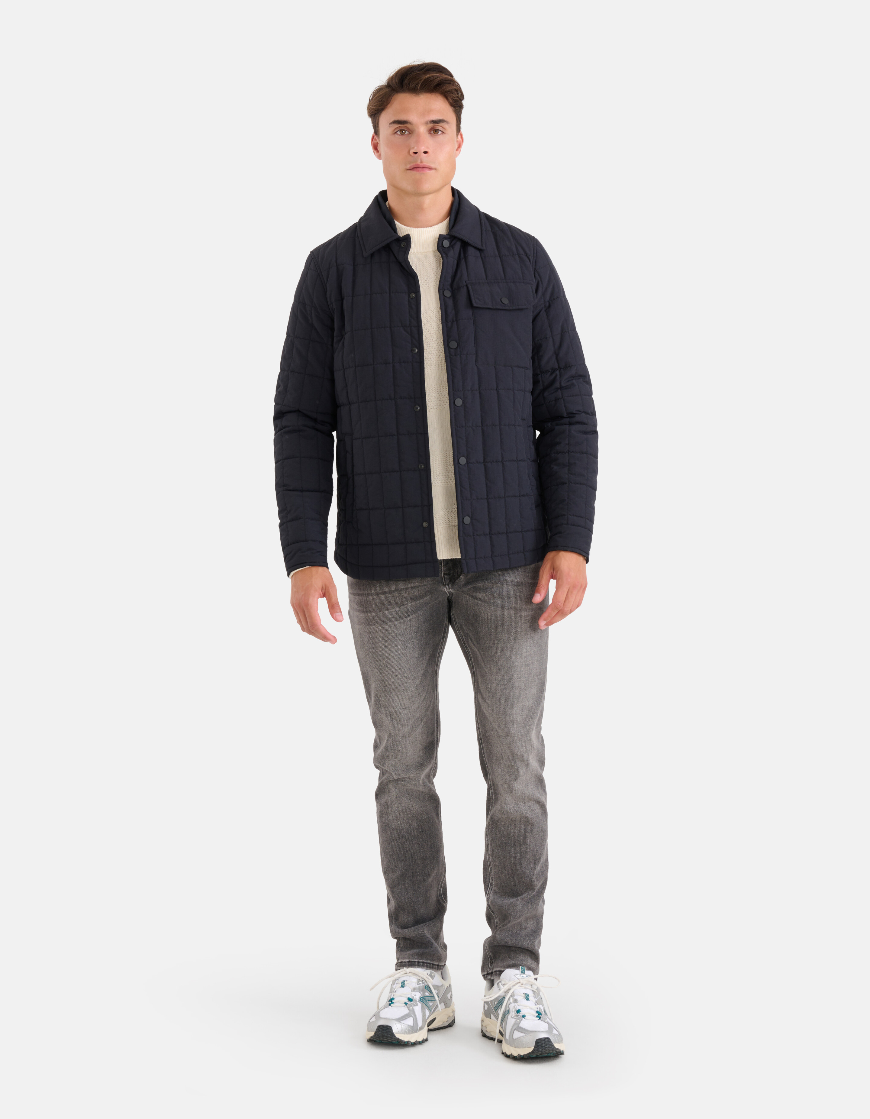 Gepolsterte Jacke Schwarz SHOEBY MEN